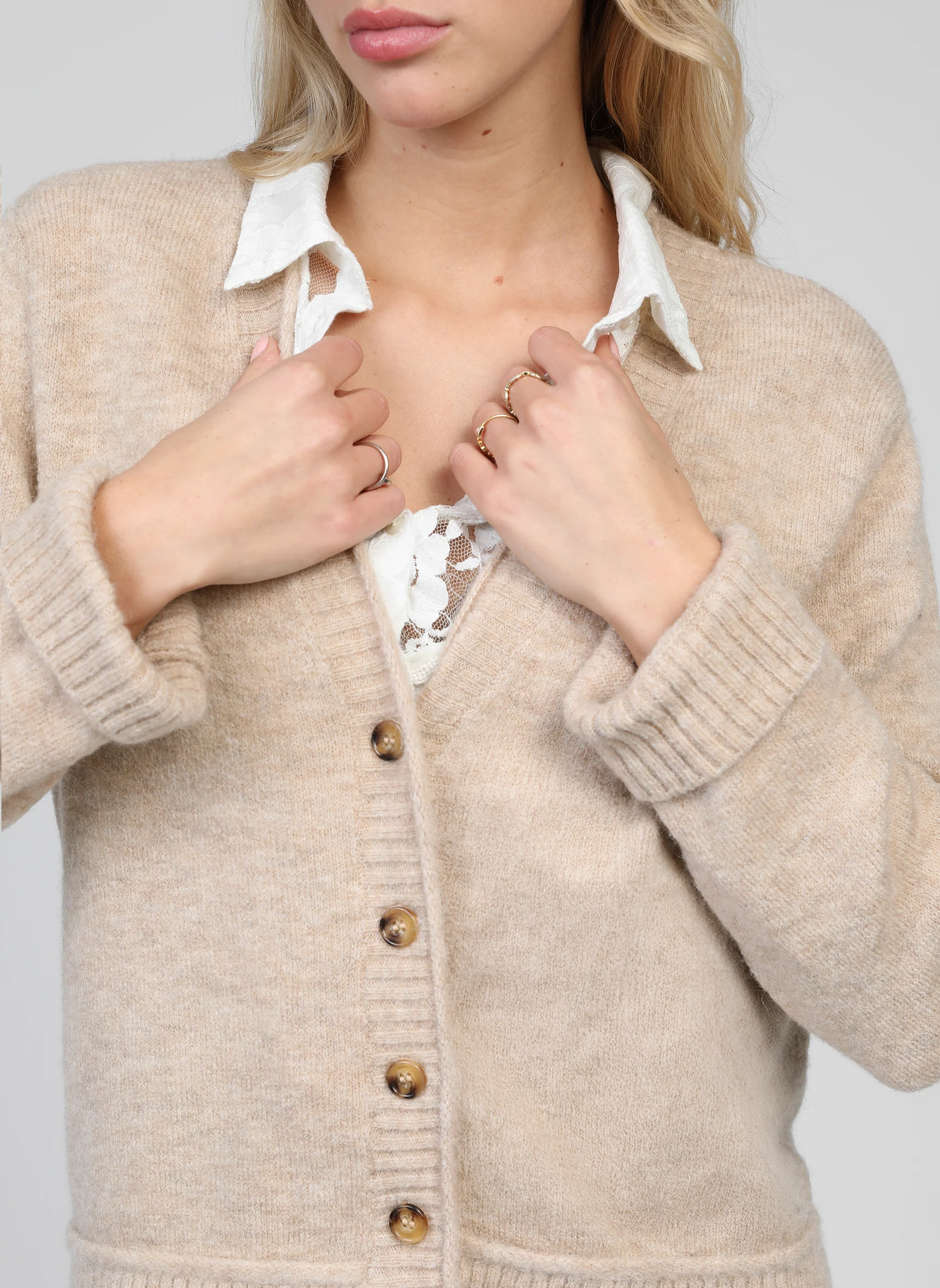 GILET LEBORA beige - Image 2