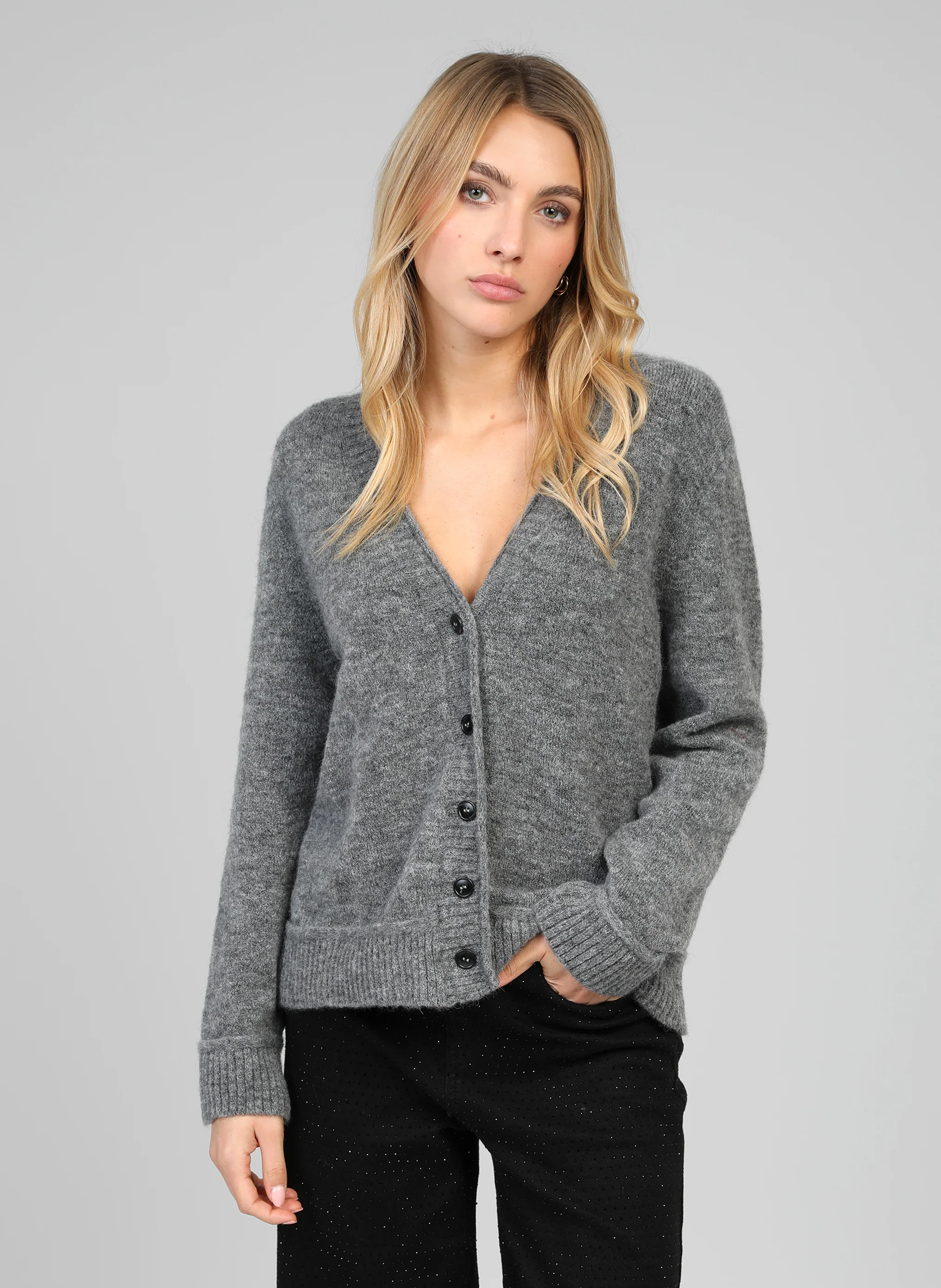 GILET LEBORA gris