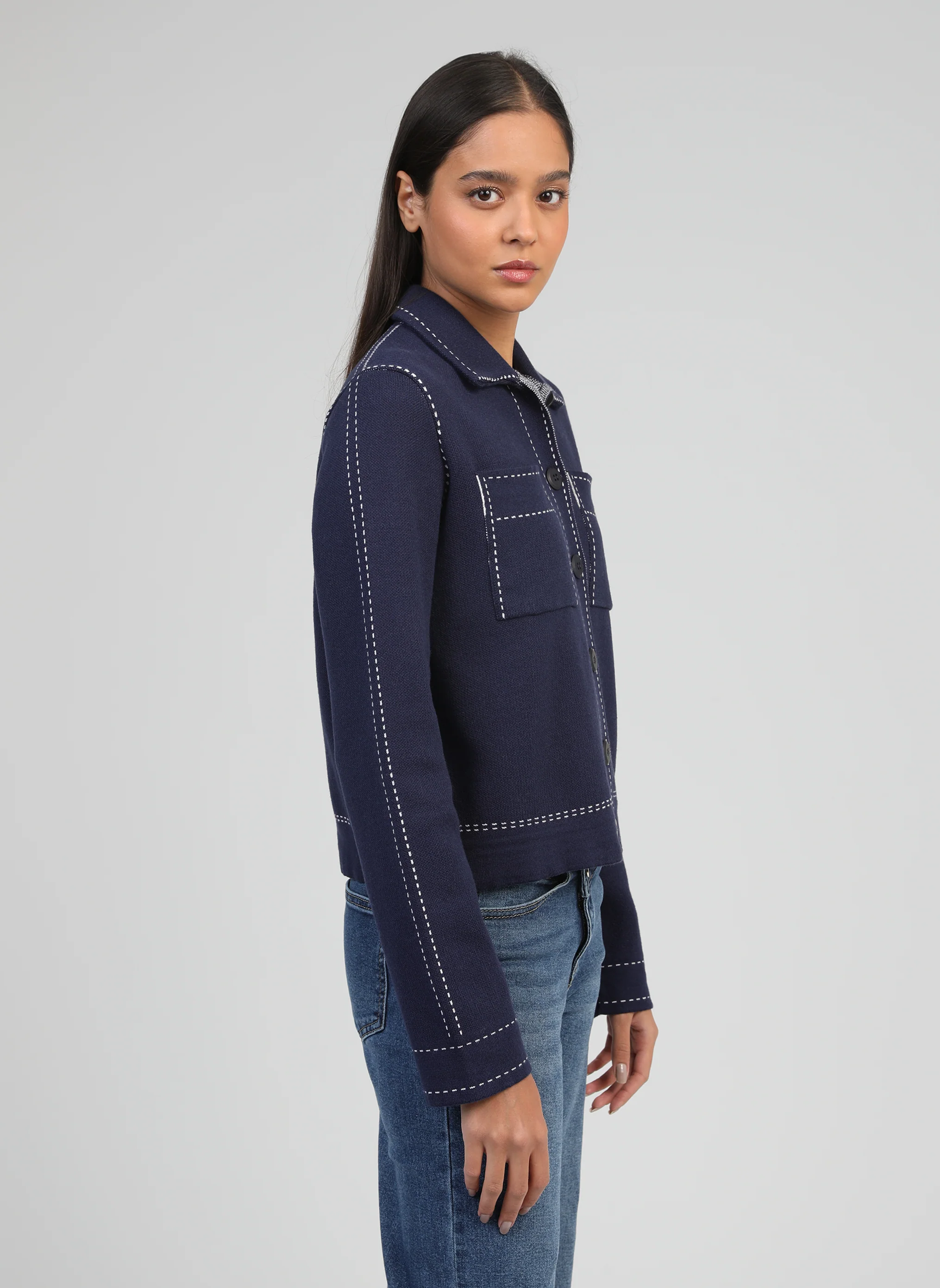 GILET LECLINT marine - Image 3