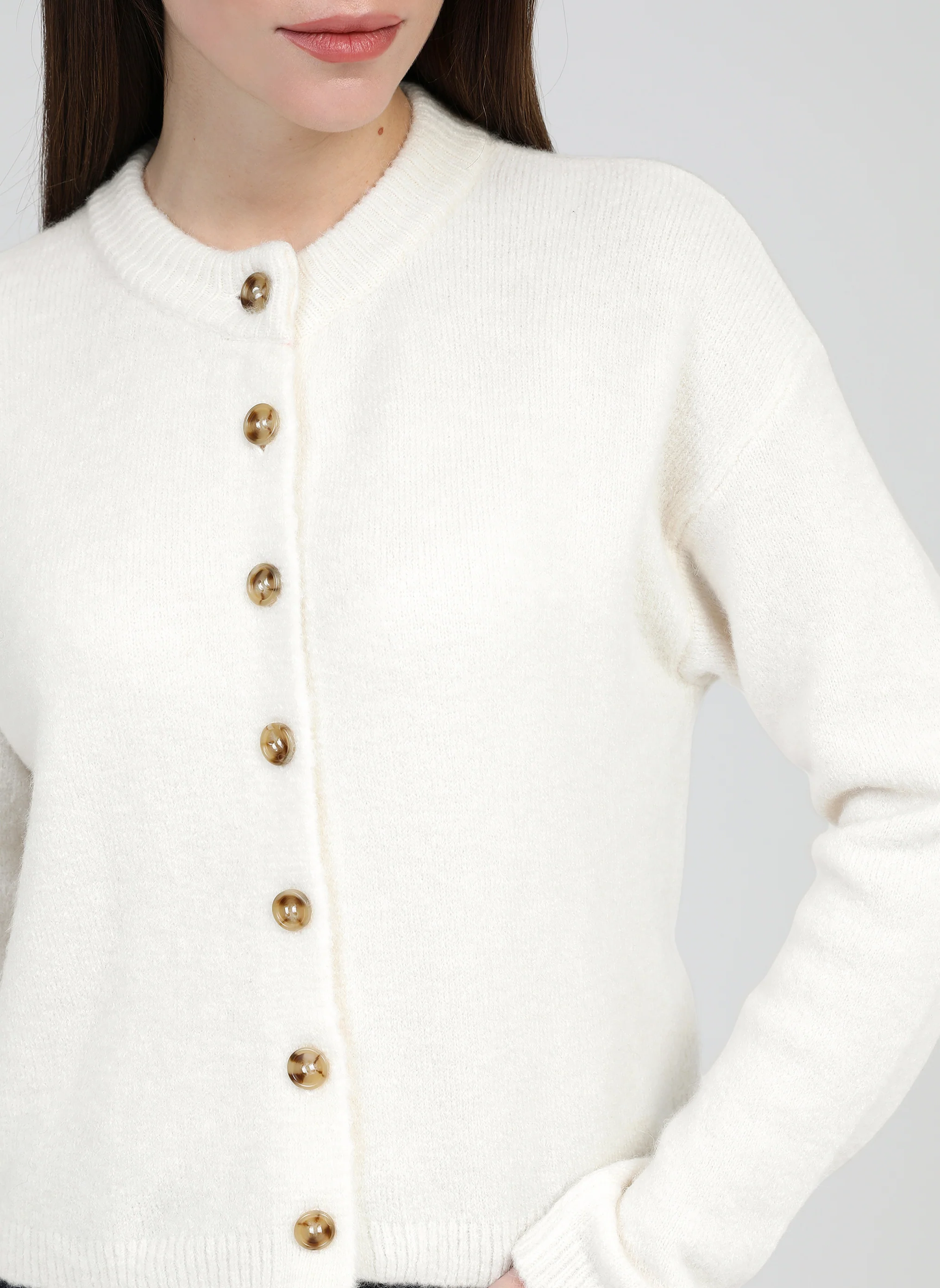 GILET LETIANA ecru - Image 2