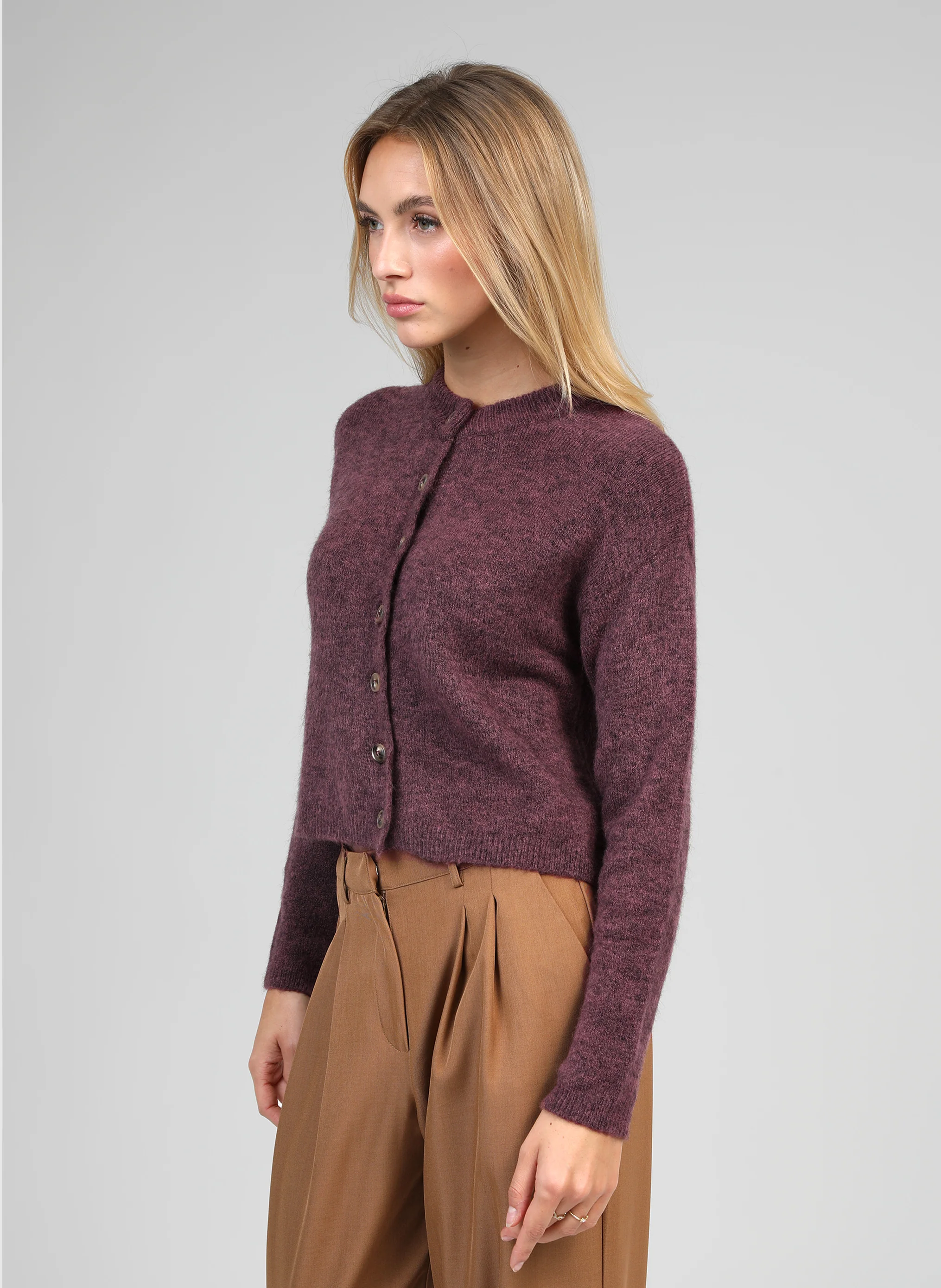 GILET LETIANA figue - Image 3