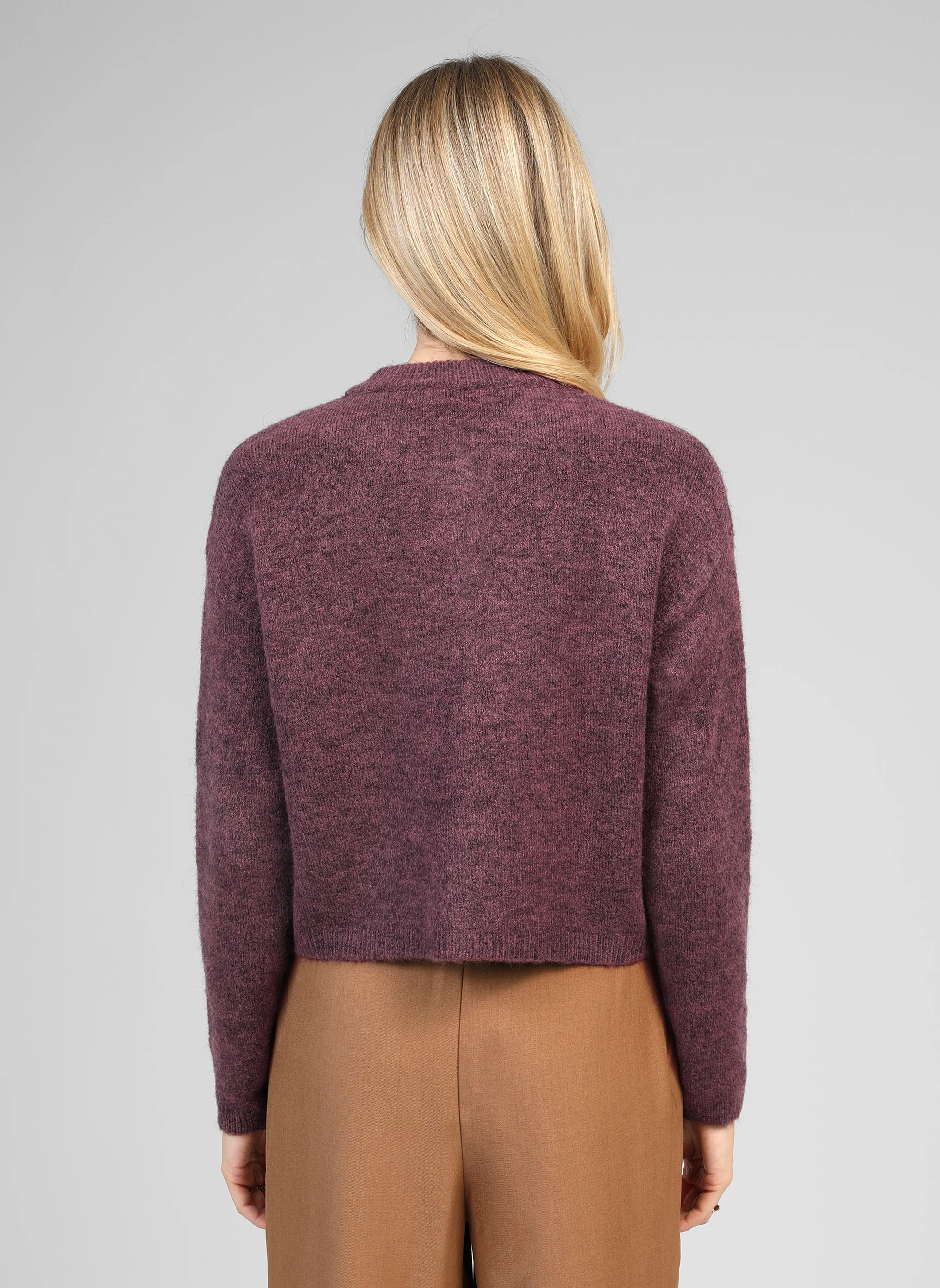GILET LETIANA figue - Image 4