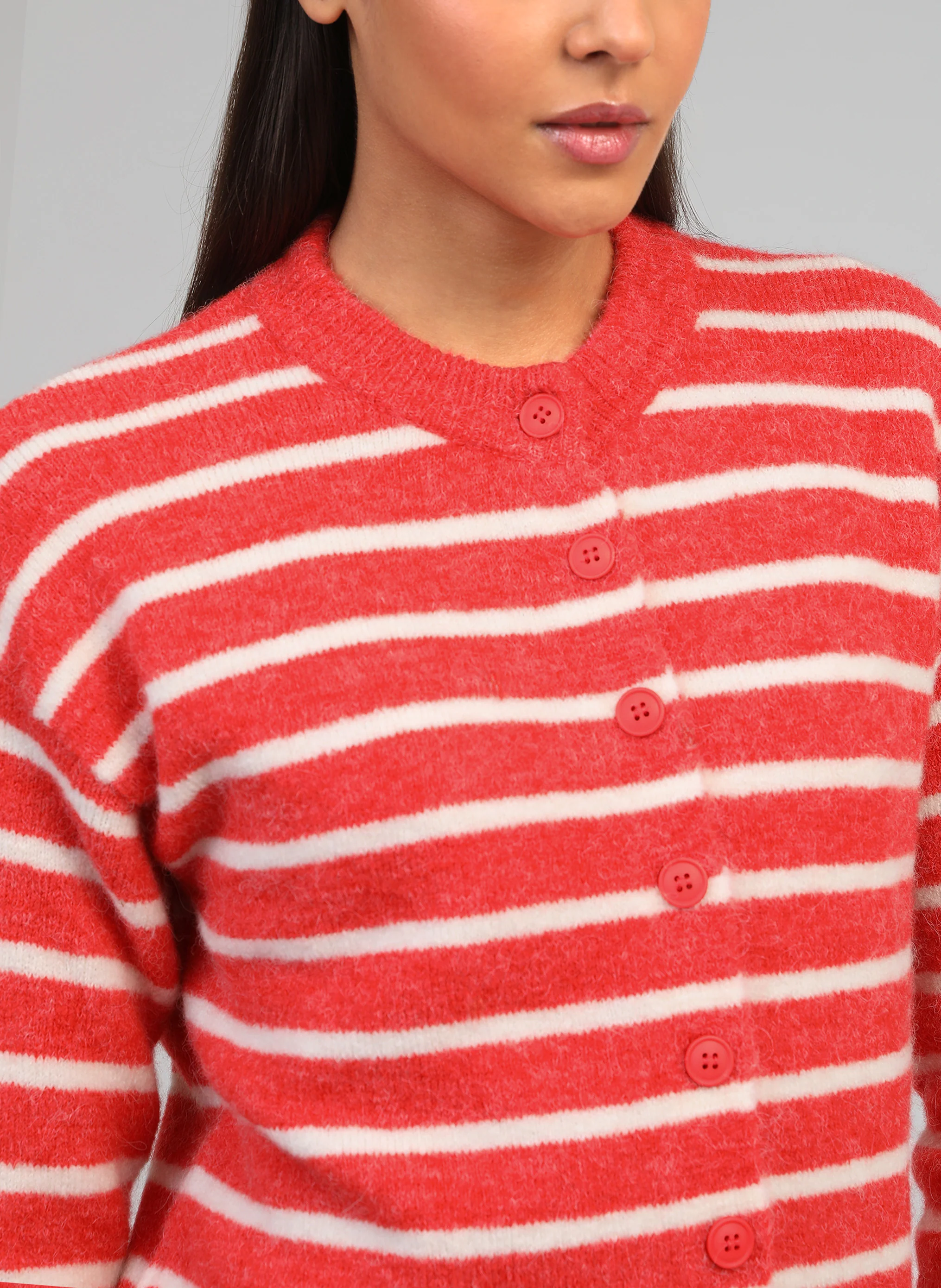GILET LETINARA coquelicot - Image 2