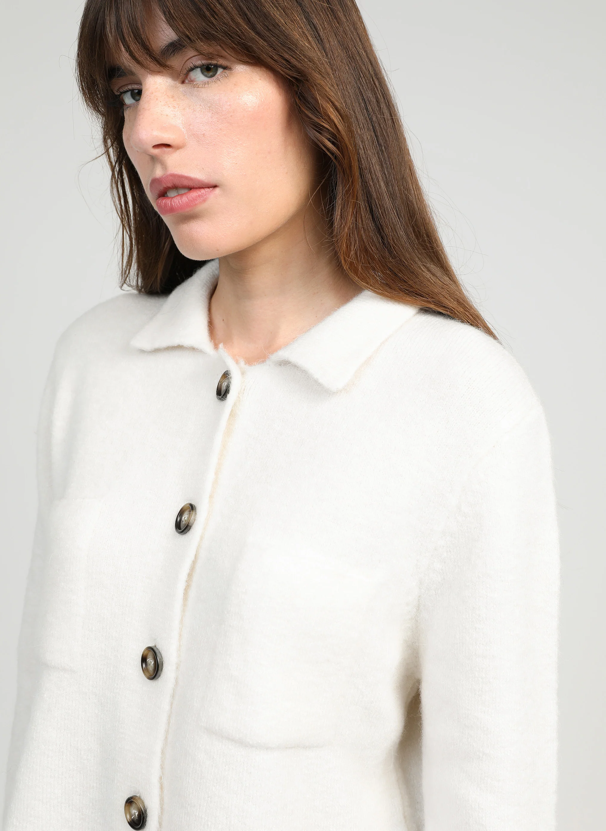 GILET LEVALIE ecru - Image 2