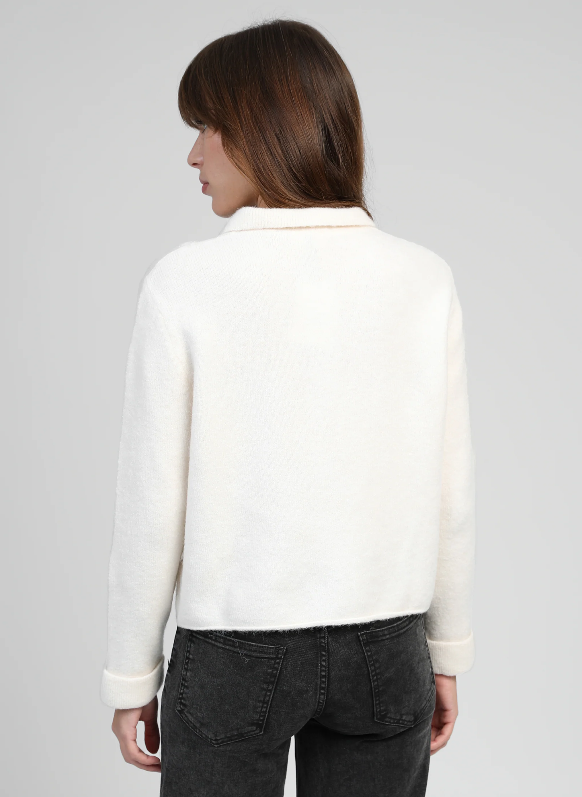 GILET LEVALIE ecru - Image 4