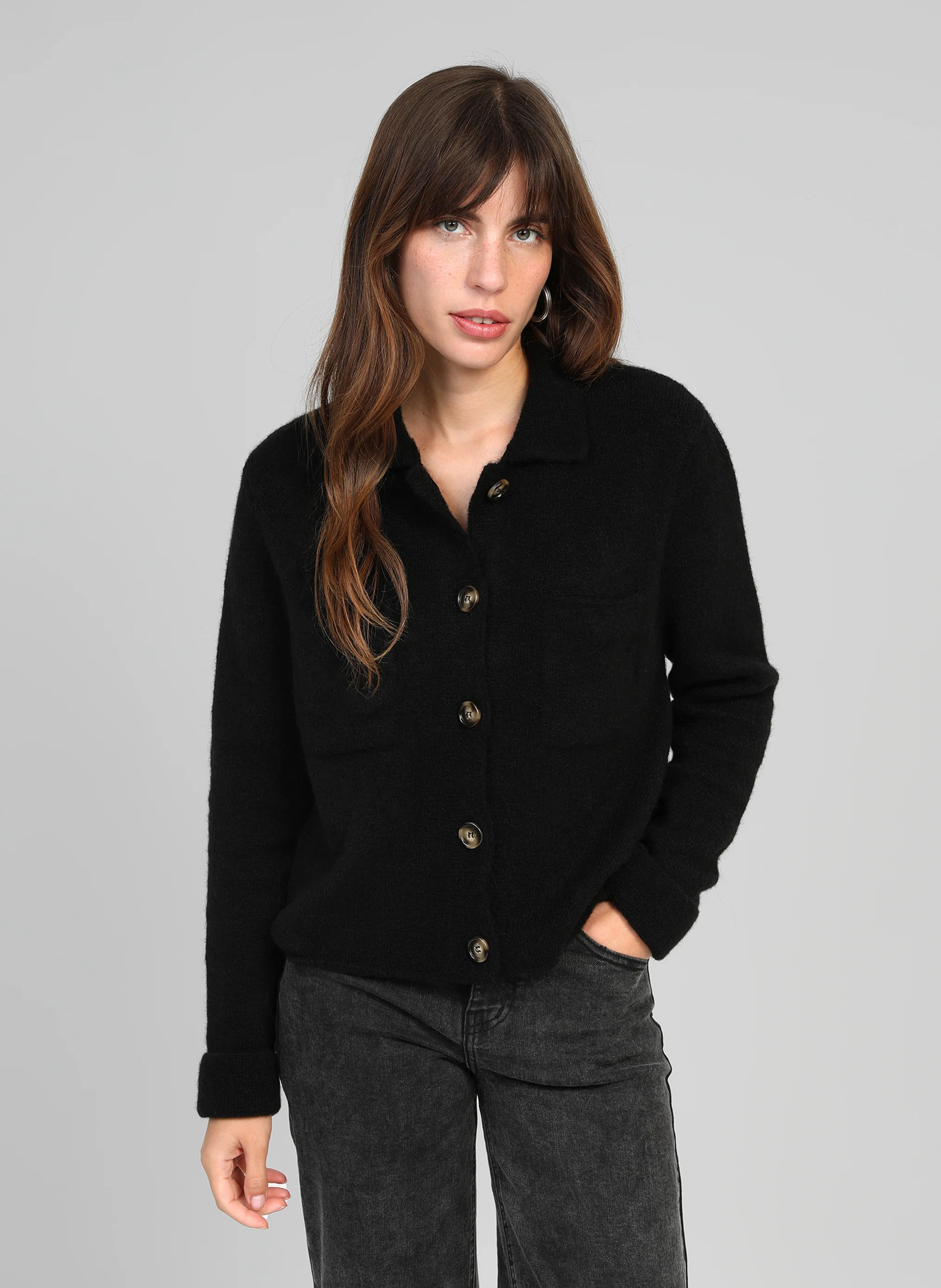 GILET LEVALIE noir