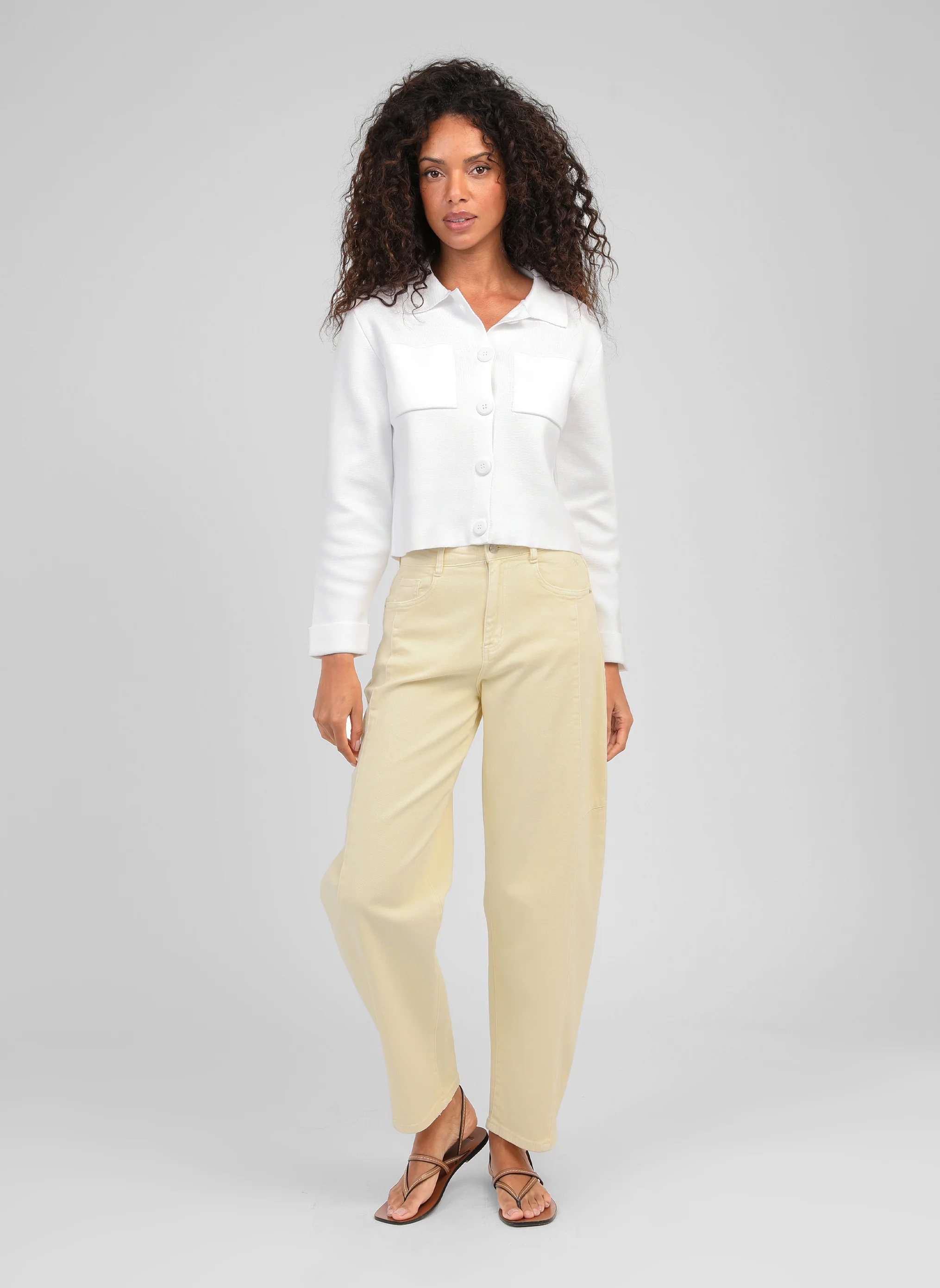 GILET LEVALIMANA blanc - Image 3