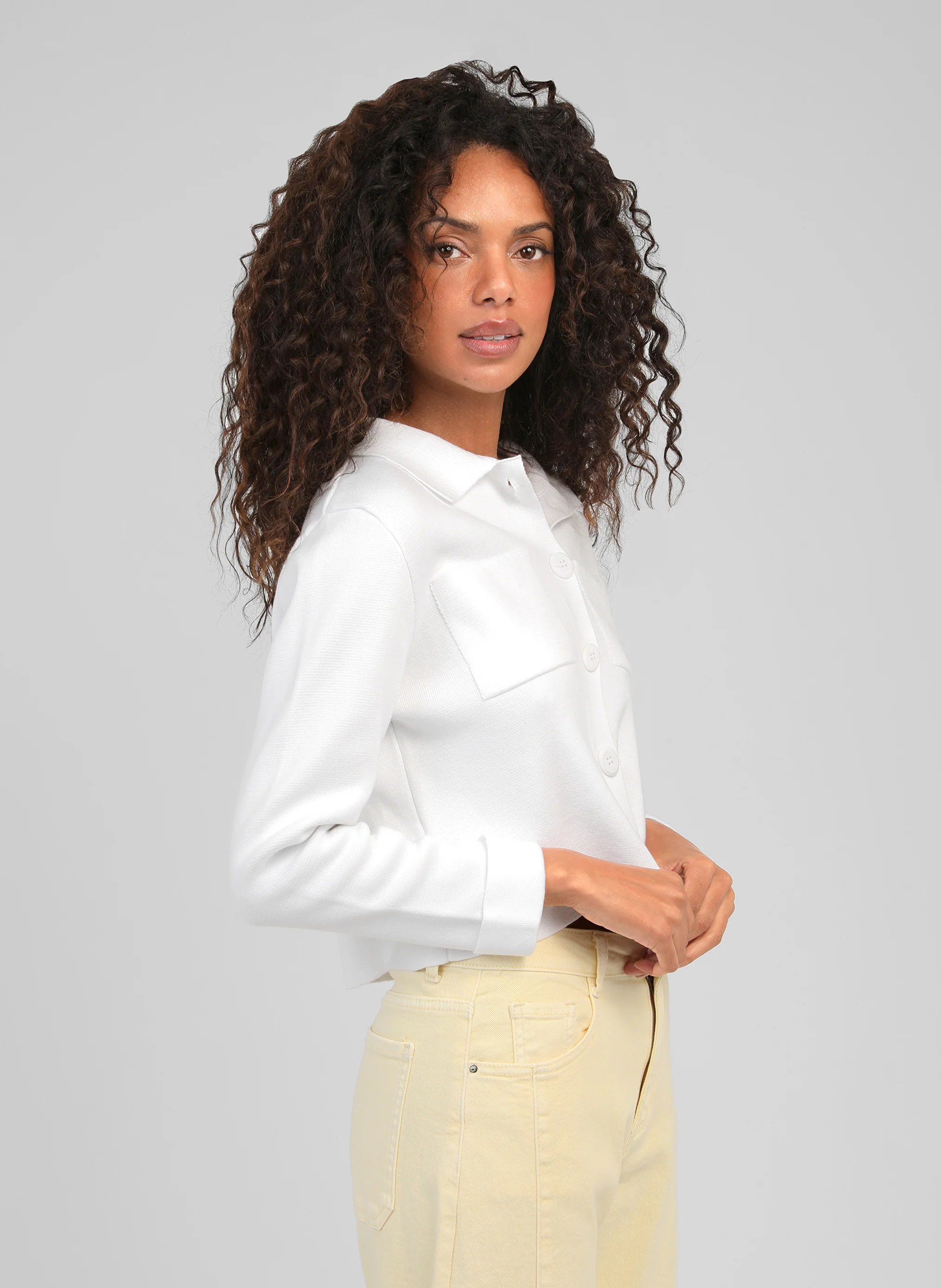 GILET LEVALIMANA blanc - Image 4