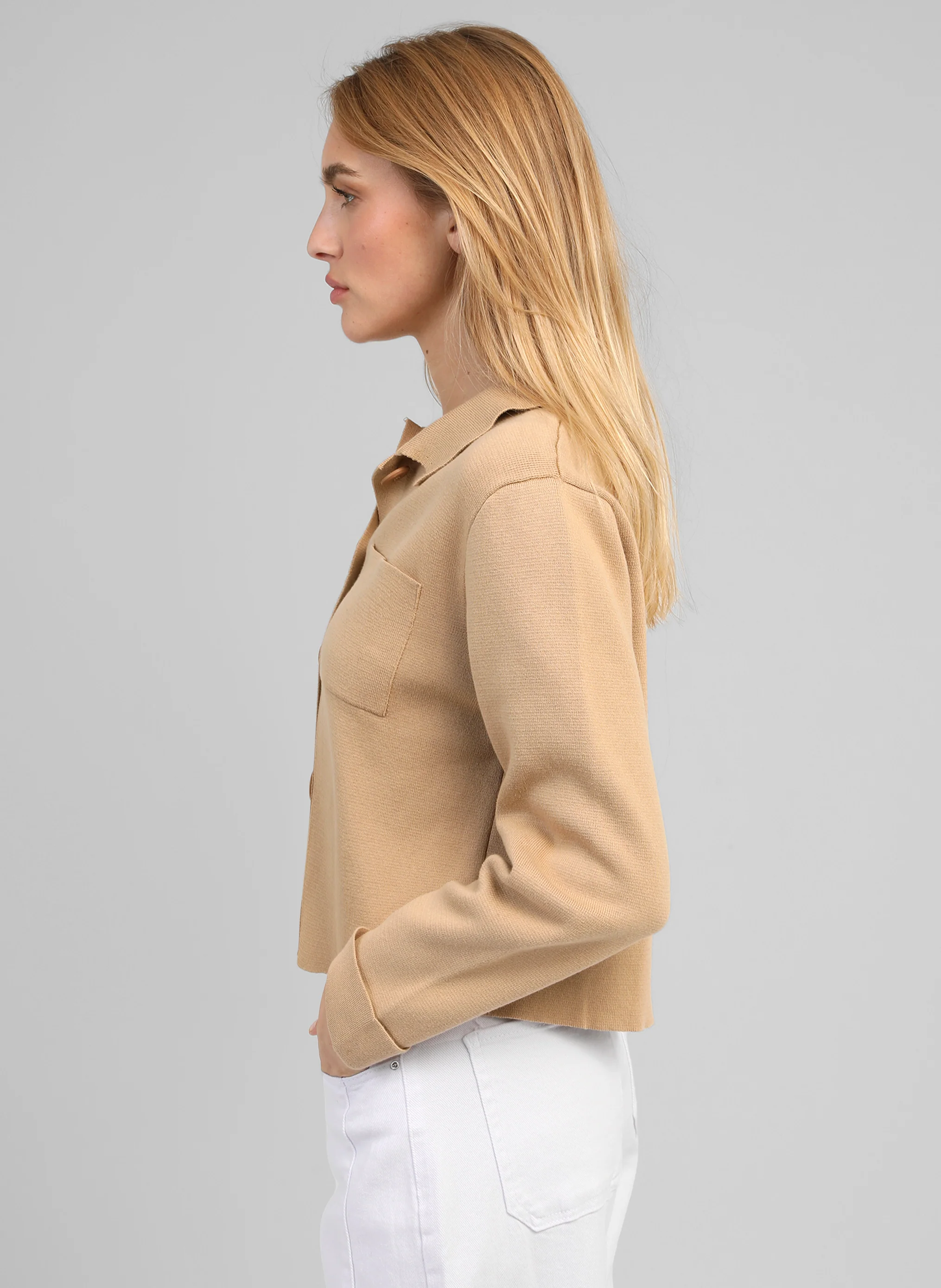 GILET LEVALIMANA camel - Image 3