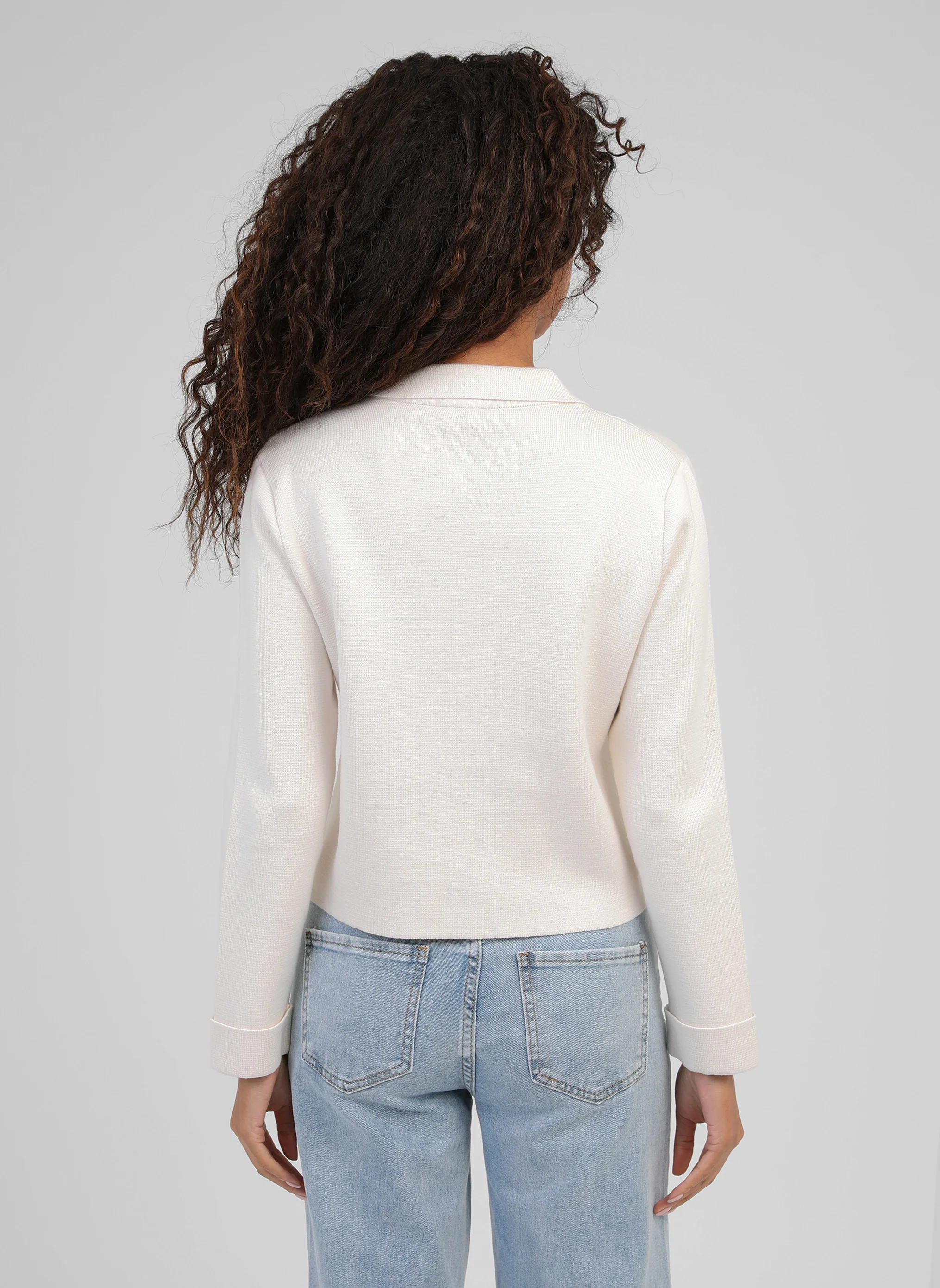 GILET LEVALIMANA ecru - Image 4