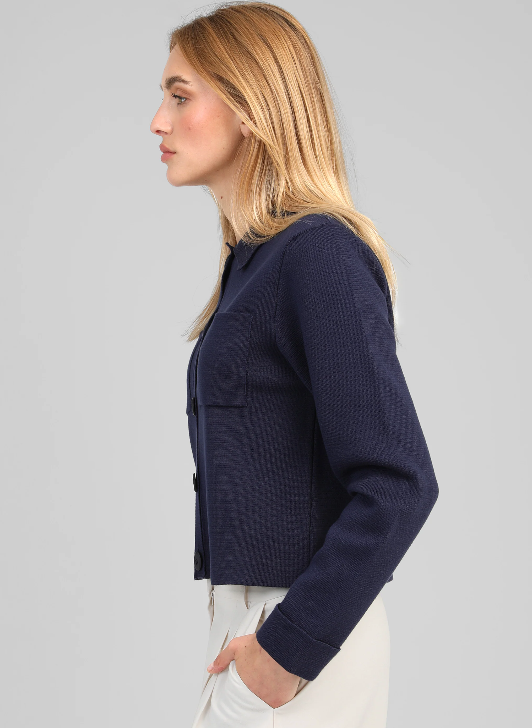 GILET LEVALIMANA marine - Image 3
