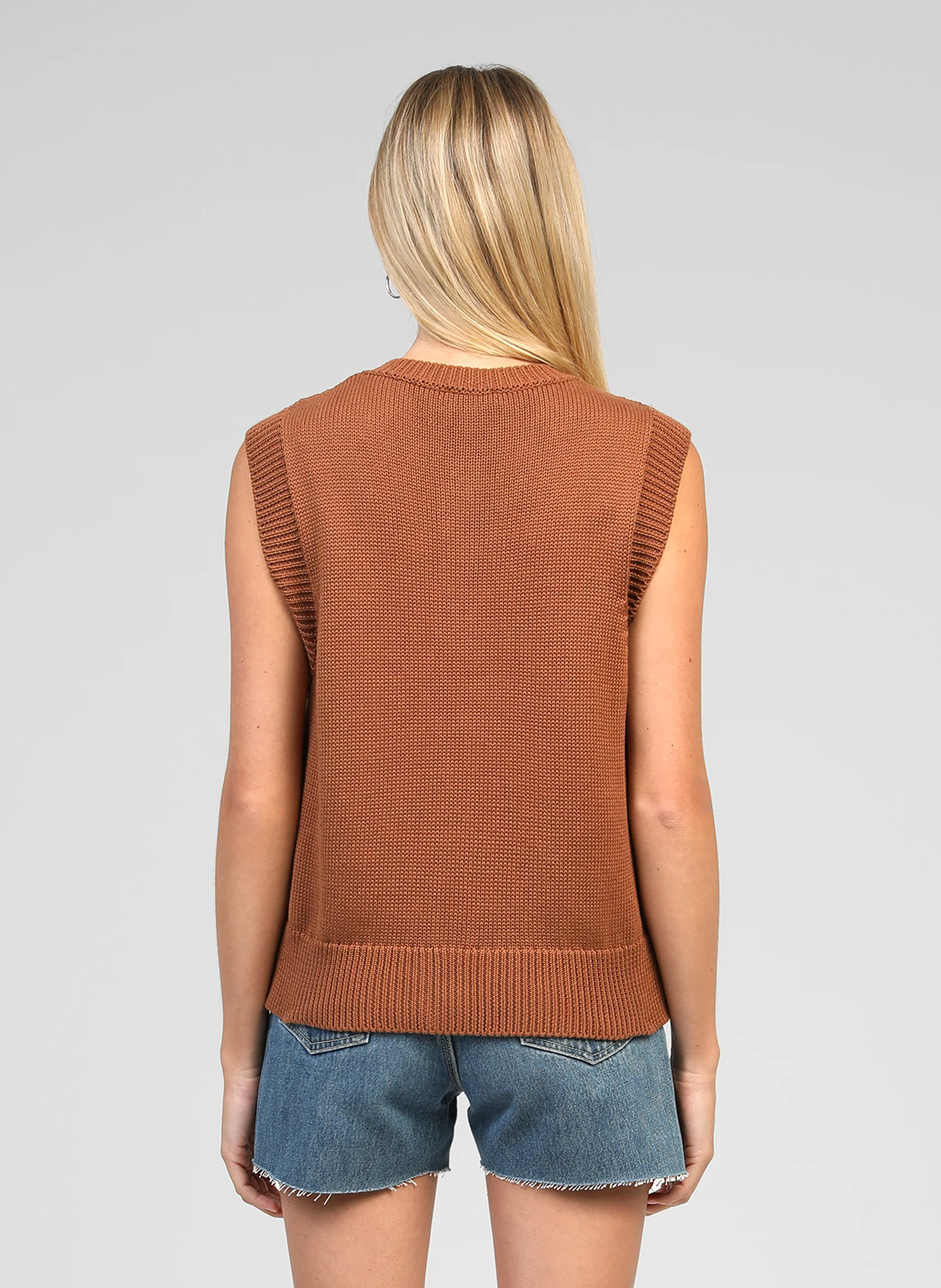 GILET LEVIONA marron - Image 5