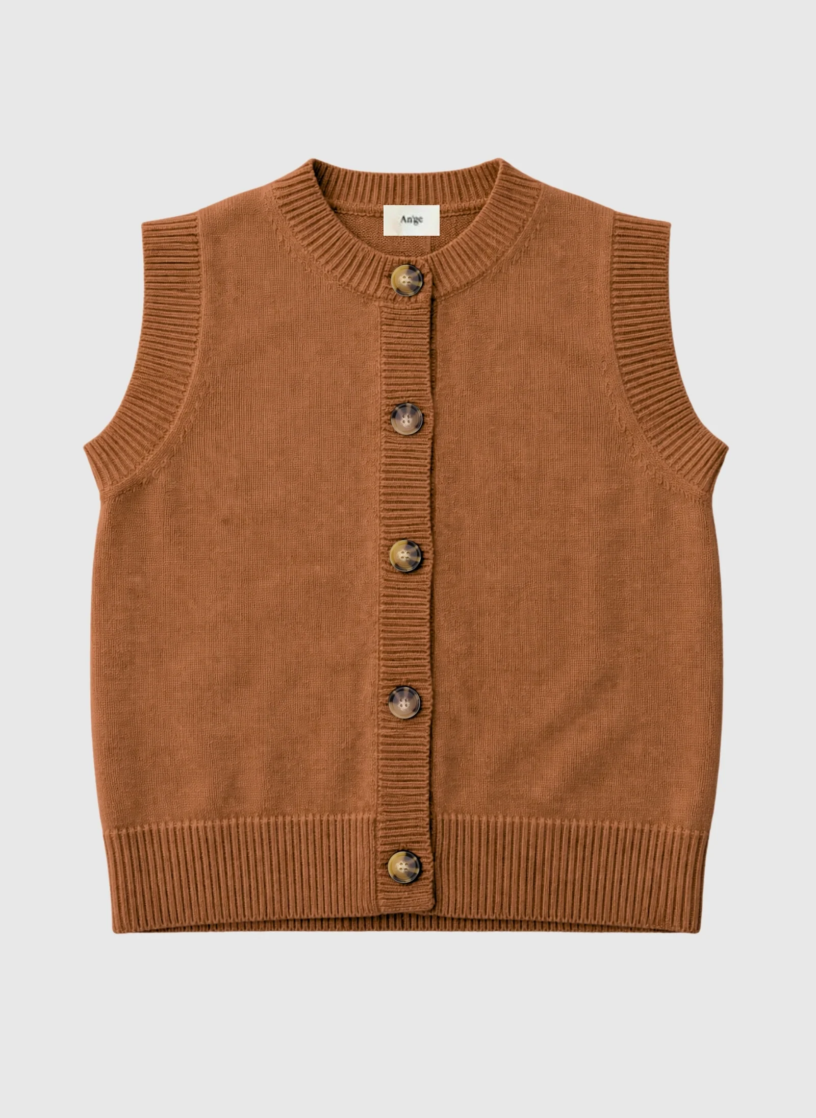 GILET LEVIONA marron - Image 6