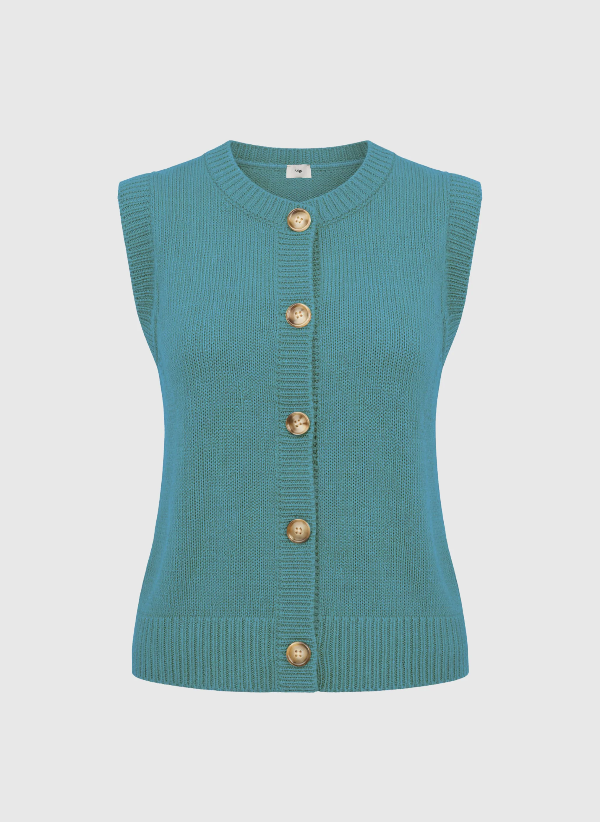GILET LEVIONA turquoise