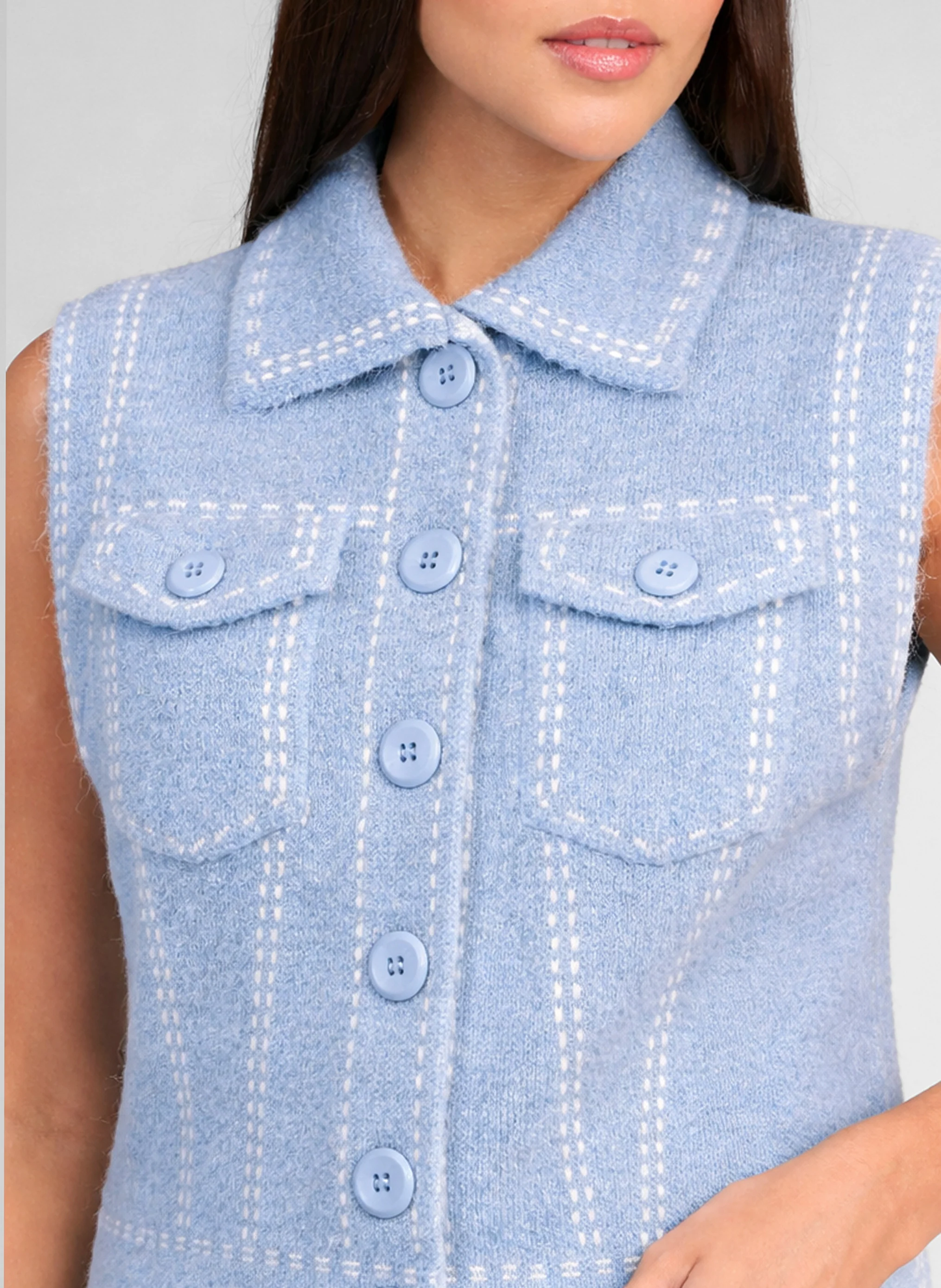 GILET LEWAYNE ciel - Image 2