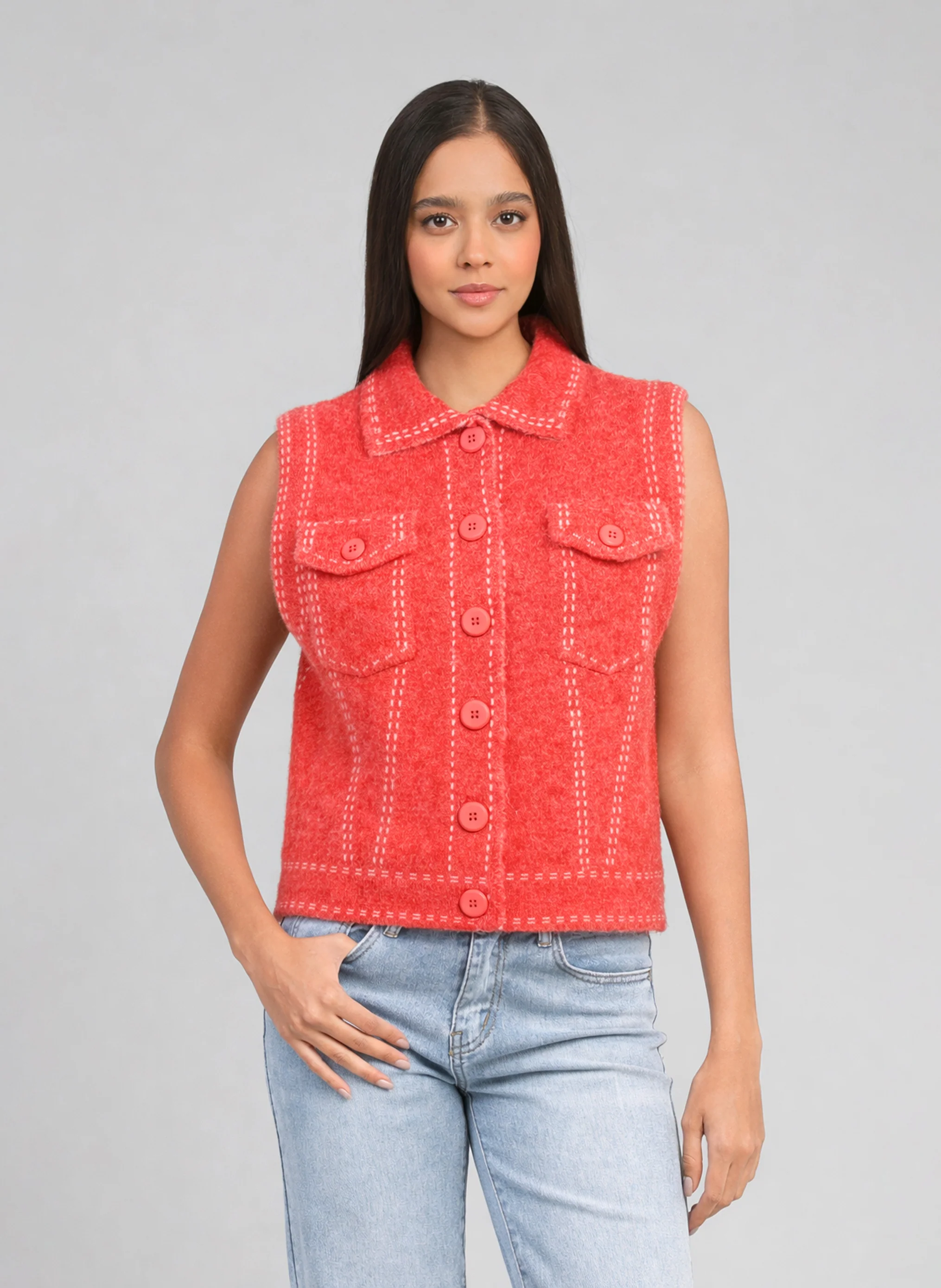 Pull-Gilet