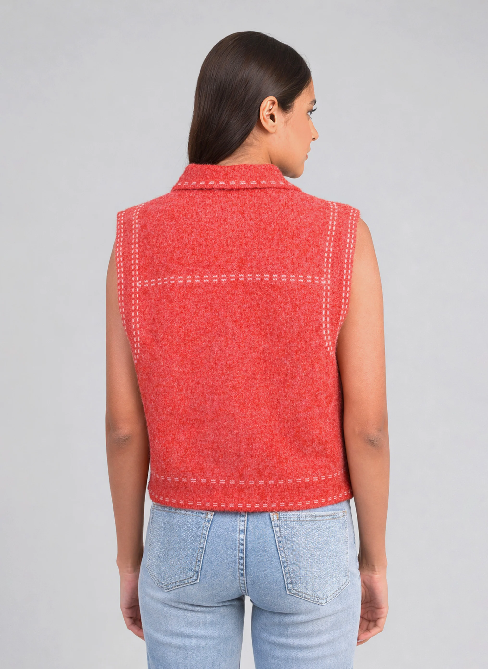 GILET LEWAYNE coquelicot - Image 4