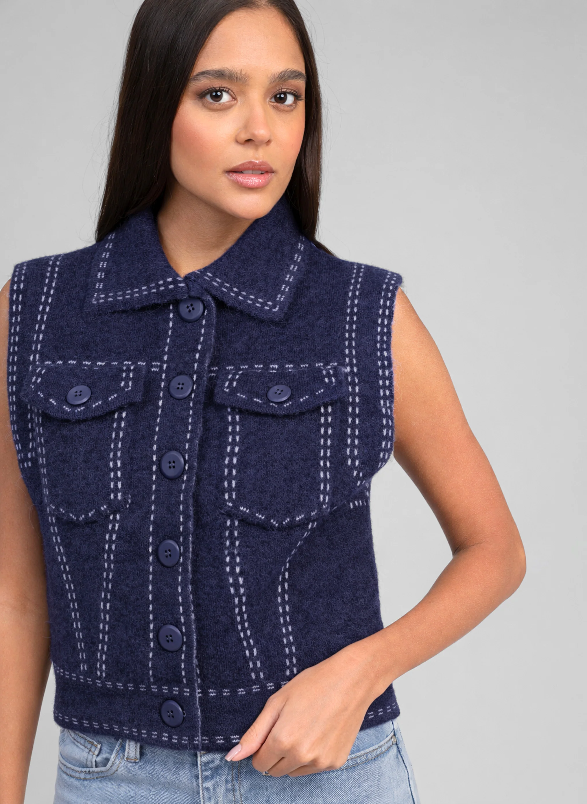 GILET LEWAYNE marine - Image 2