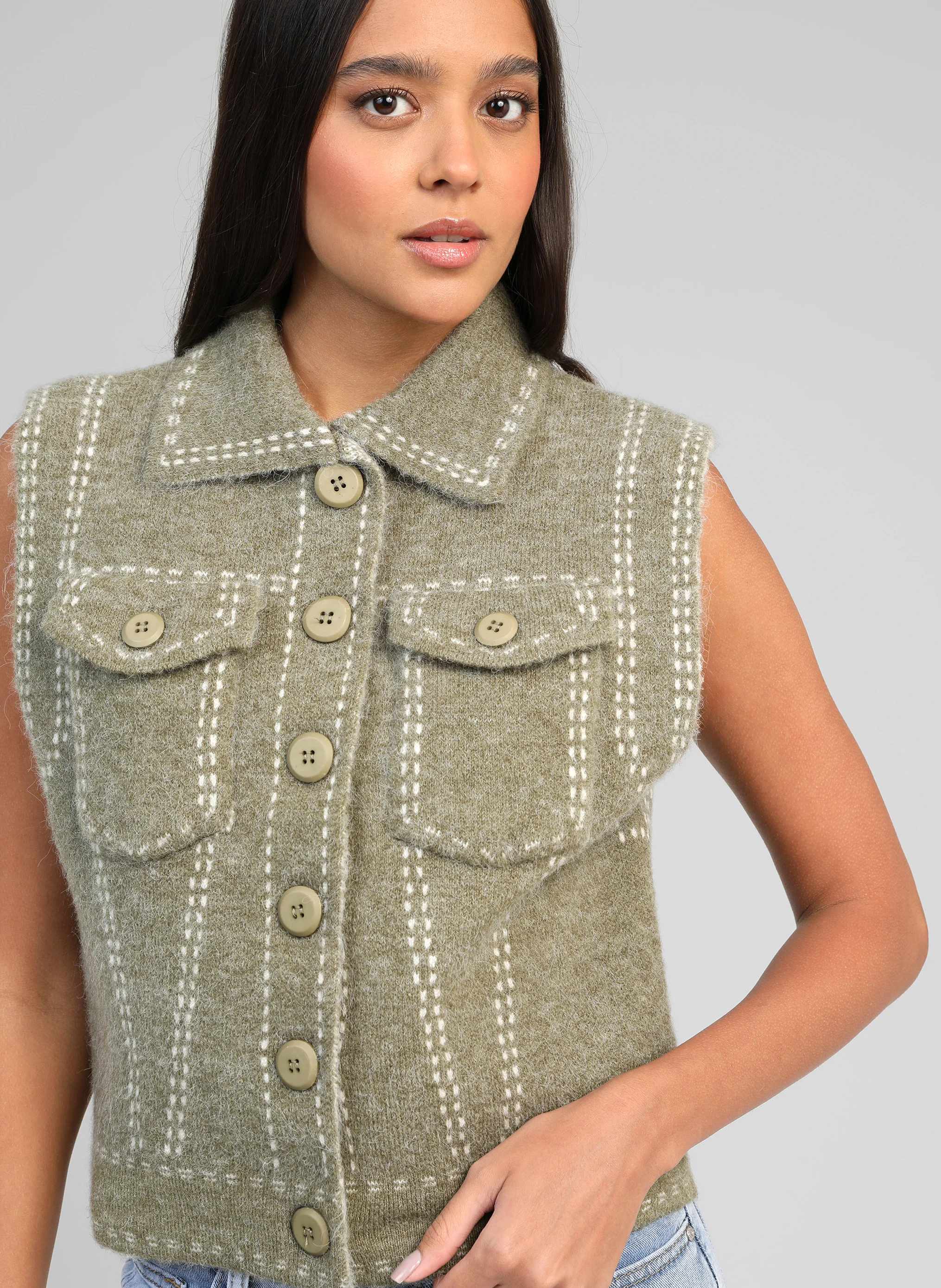 GILET LEWAYNE tilleul - Image 2