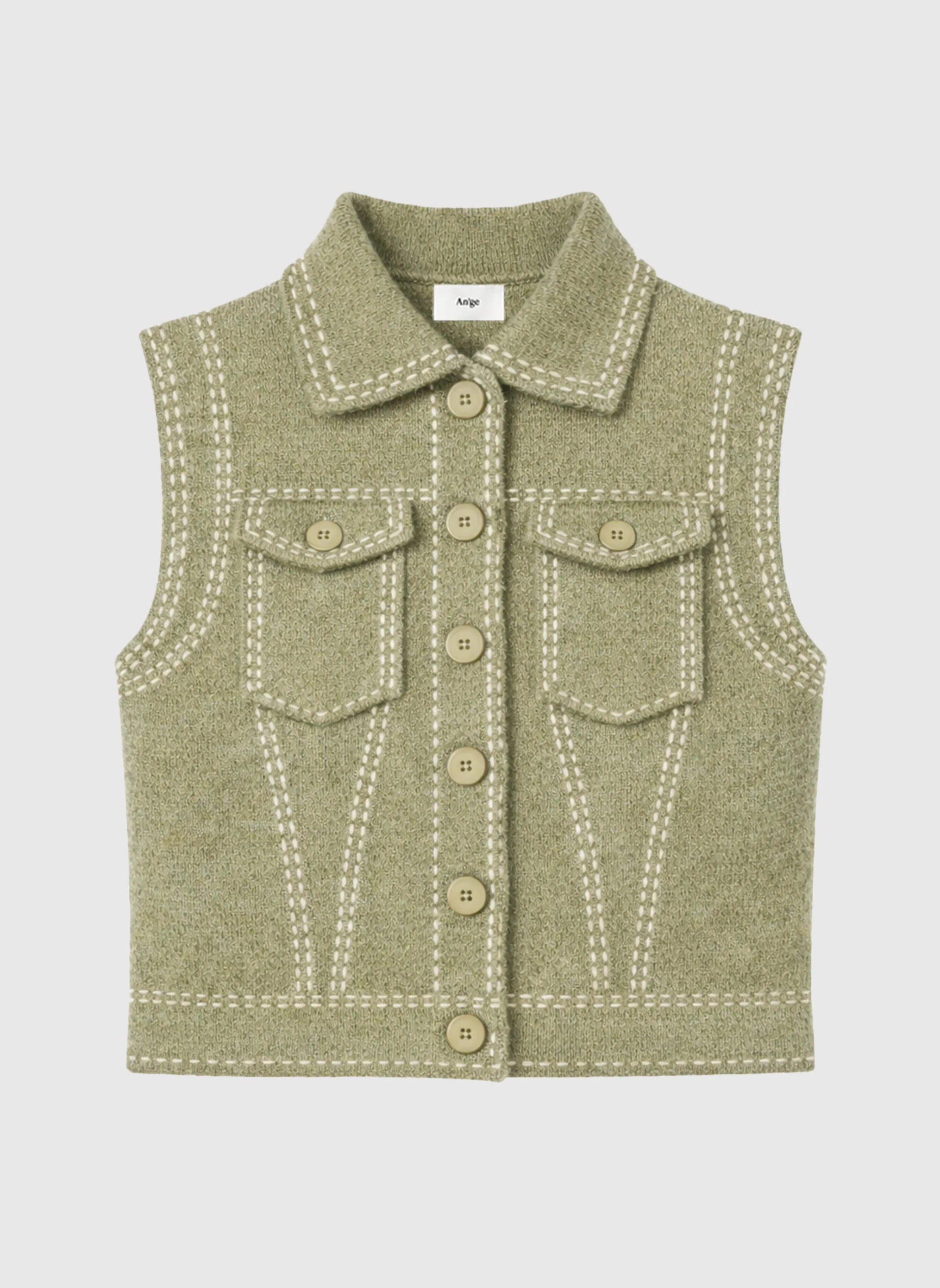 GILET LEWAYNE tilleul - Image 6