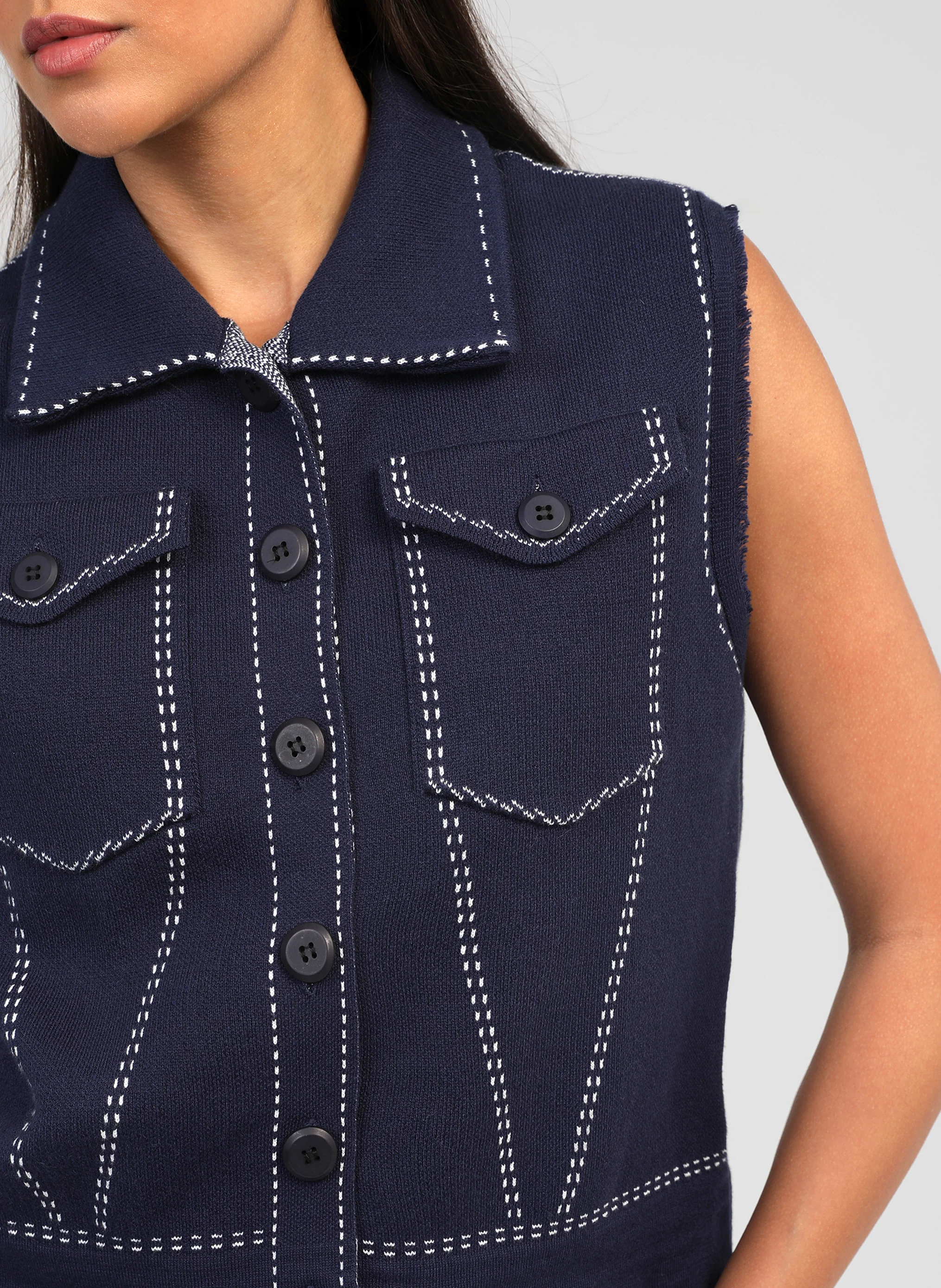 GILET LEWOODY marine - Image 2