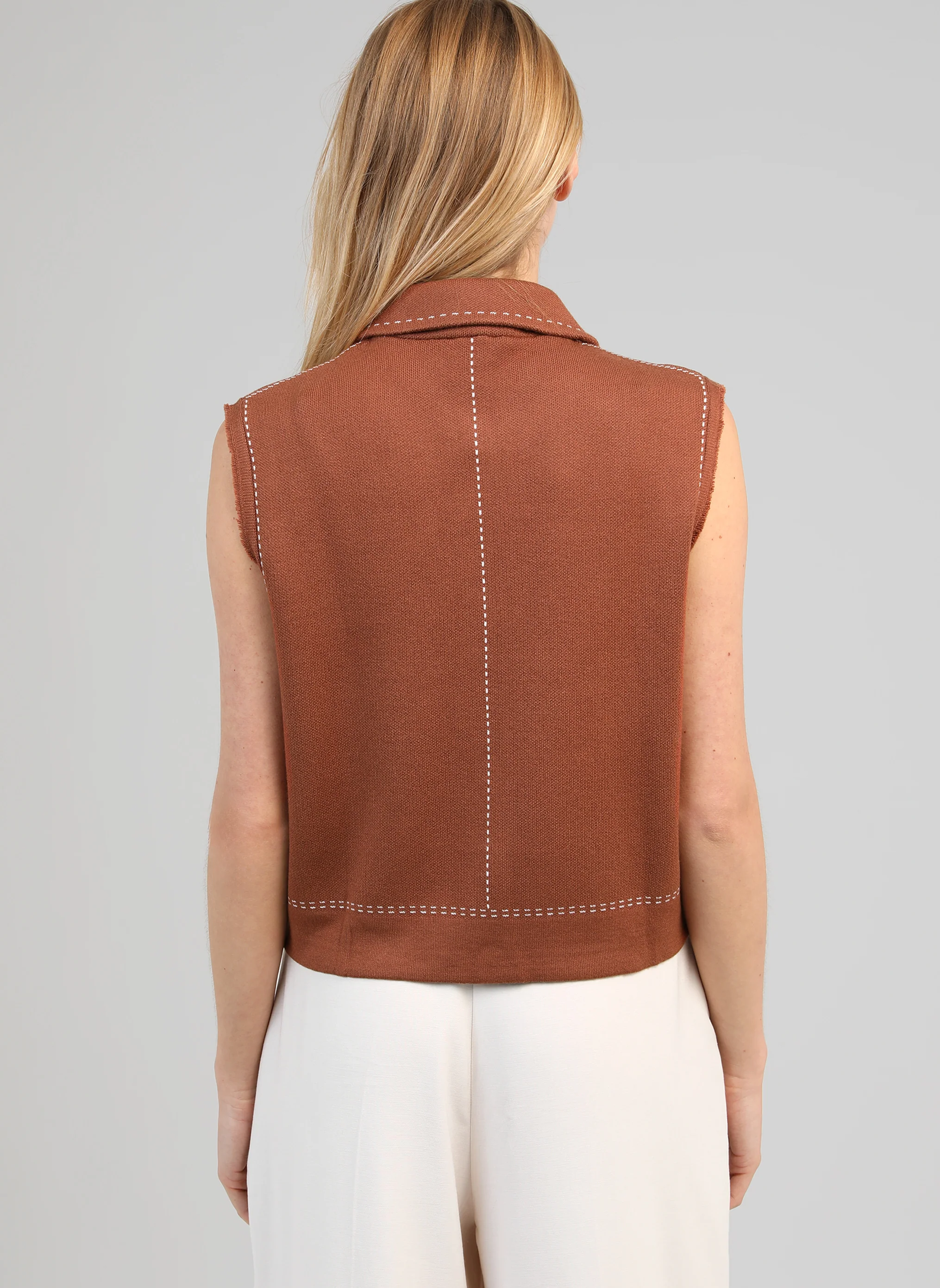 GILET LEWOODY marron - Image 5