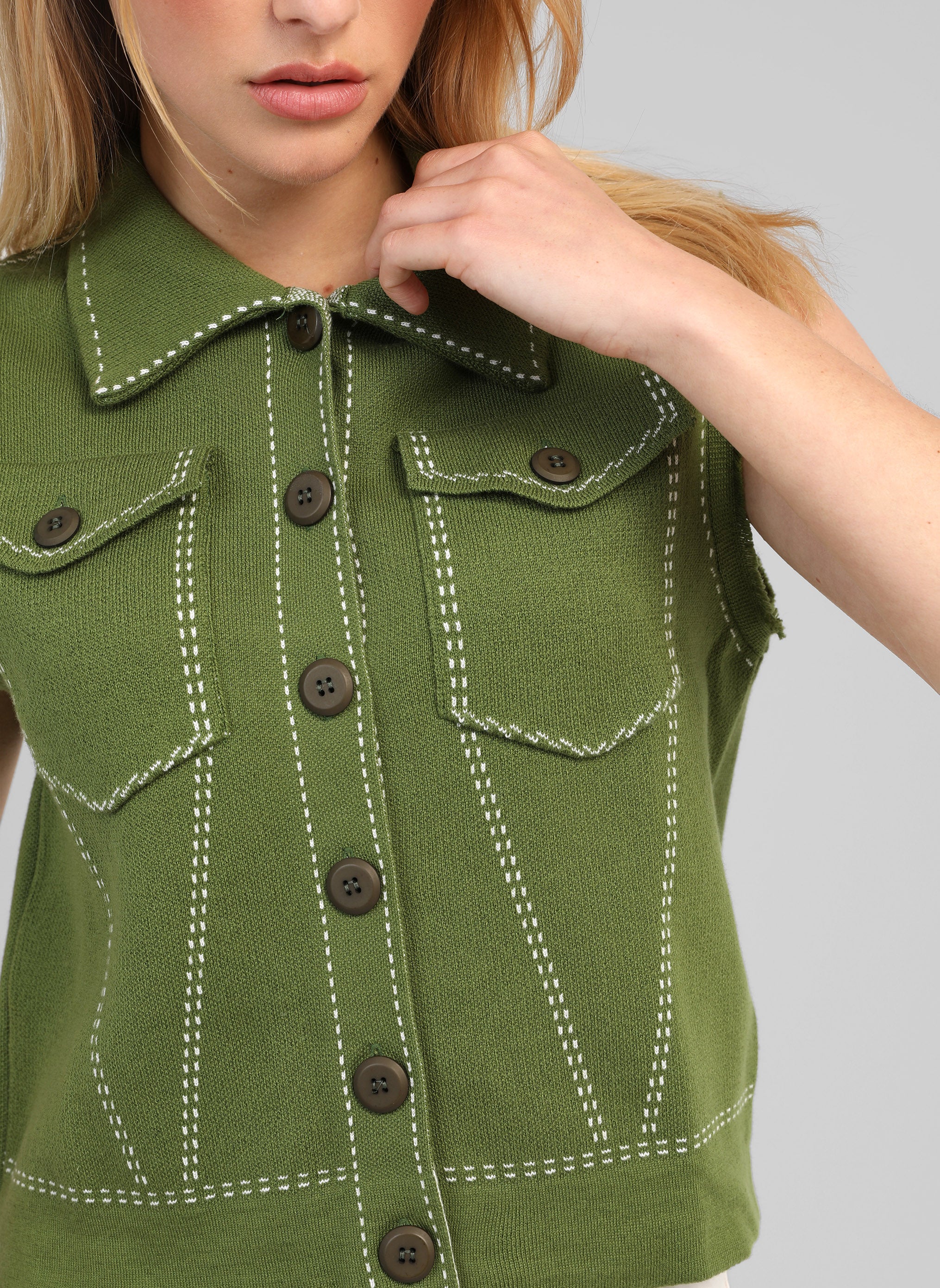GILET LEWOODY militaire - Image 2