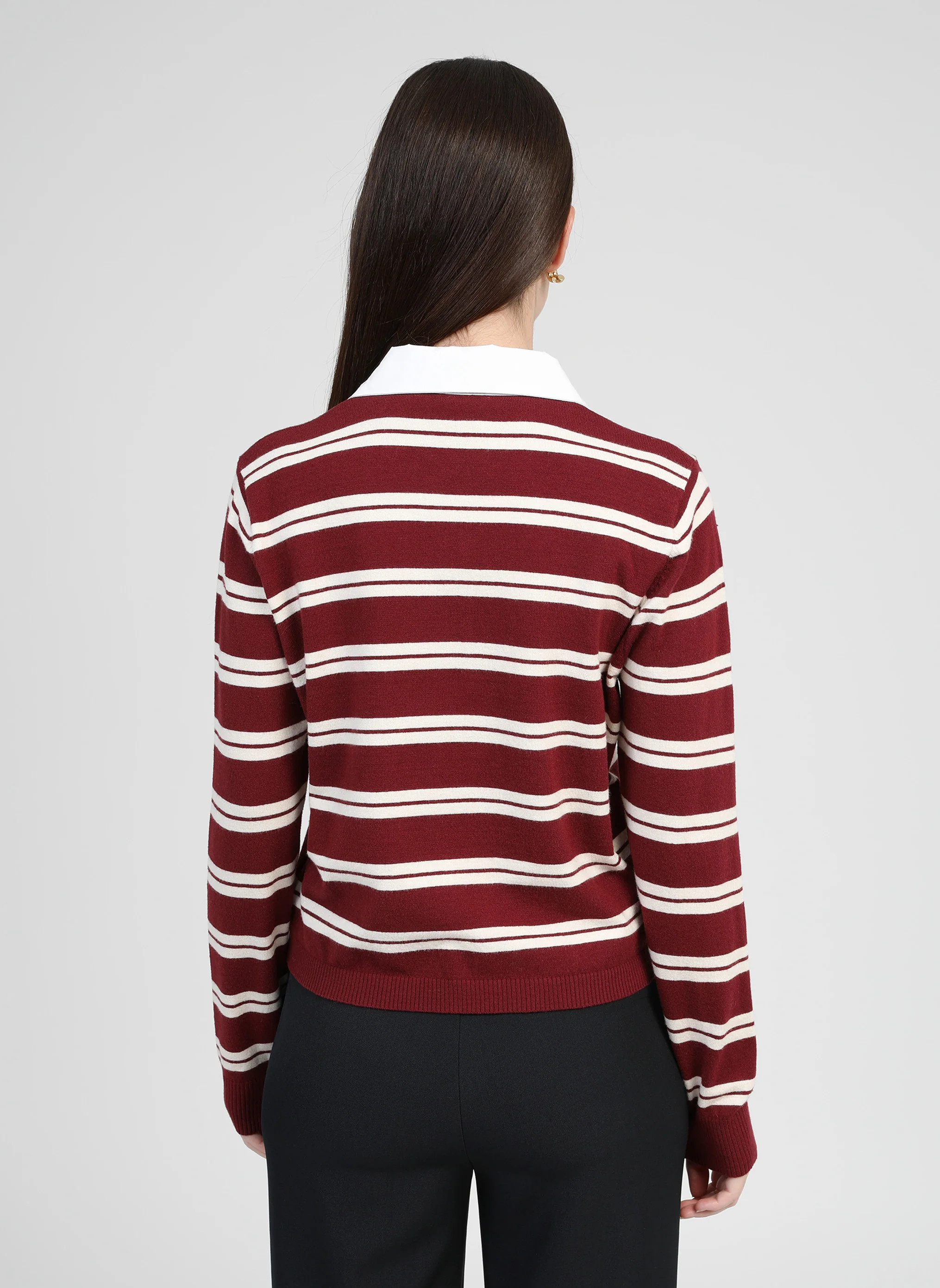 GILET NAOMI bordeaux - Image 4