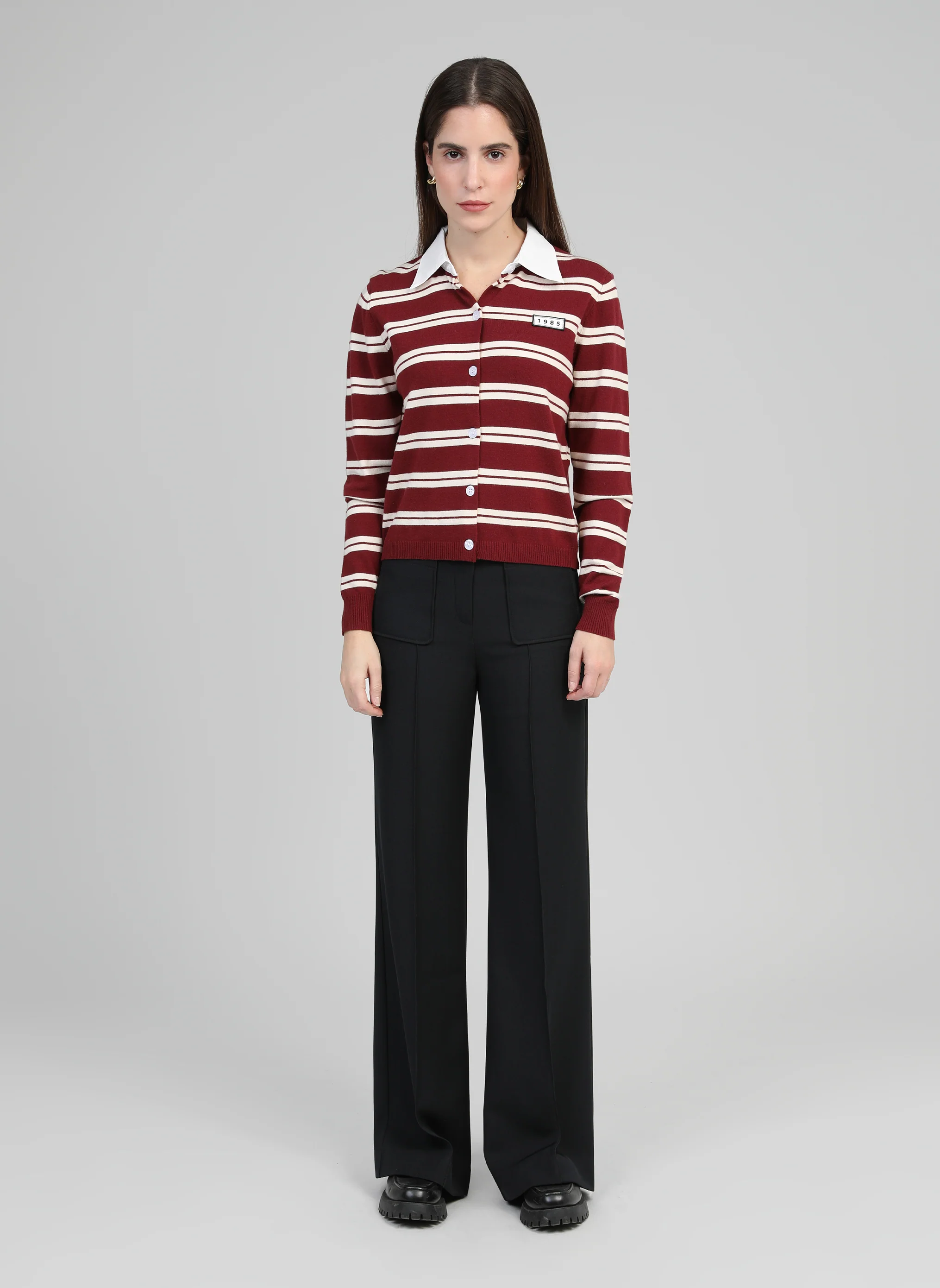 GILET NAOMI bordeaux - Image 5