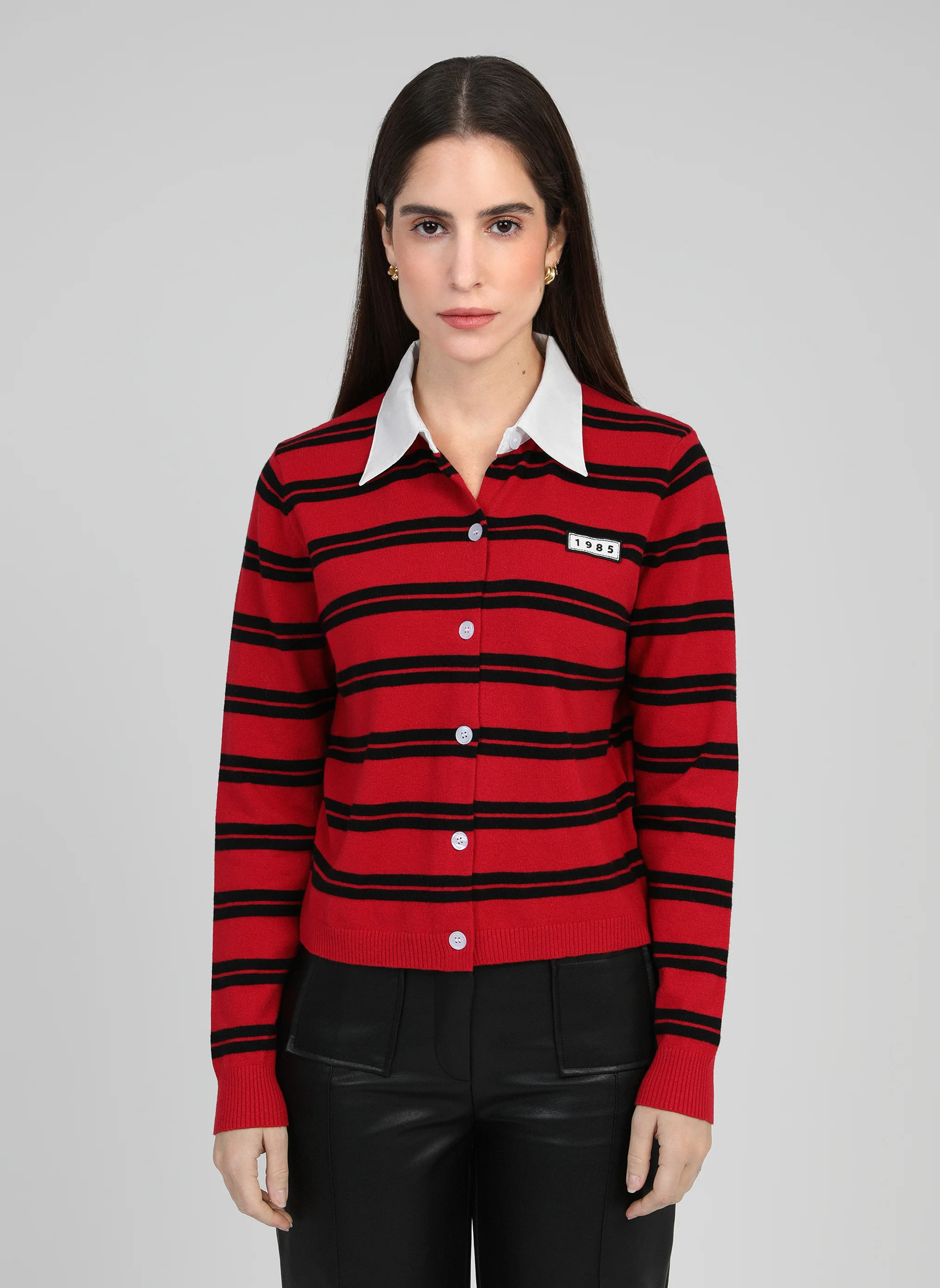 GILET NAOMI rouge - Image 3