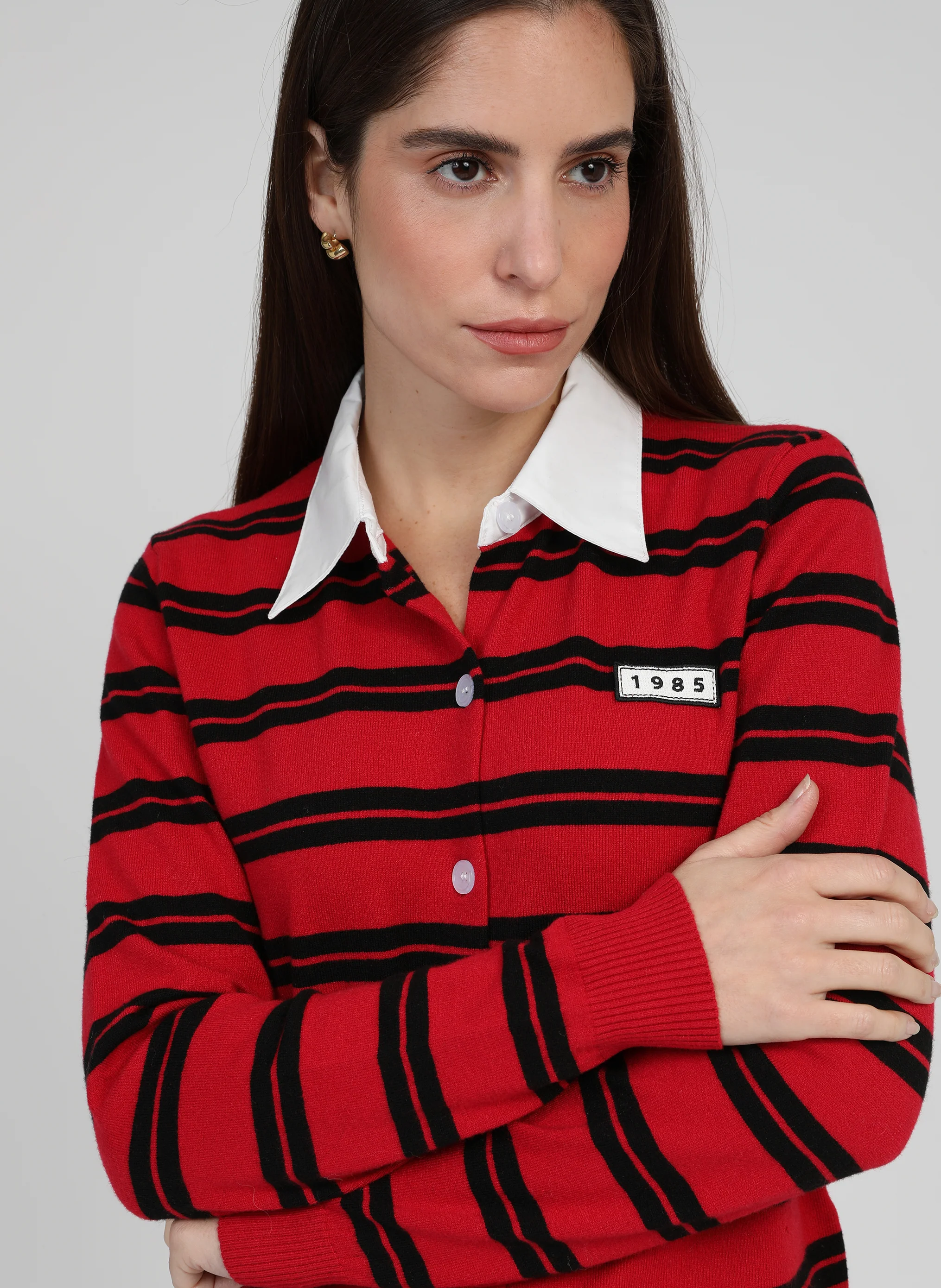 GILET NAOMI rouge - Image 4
