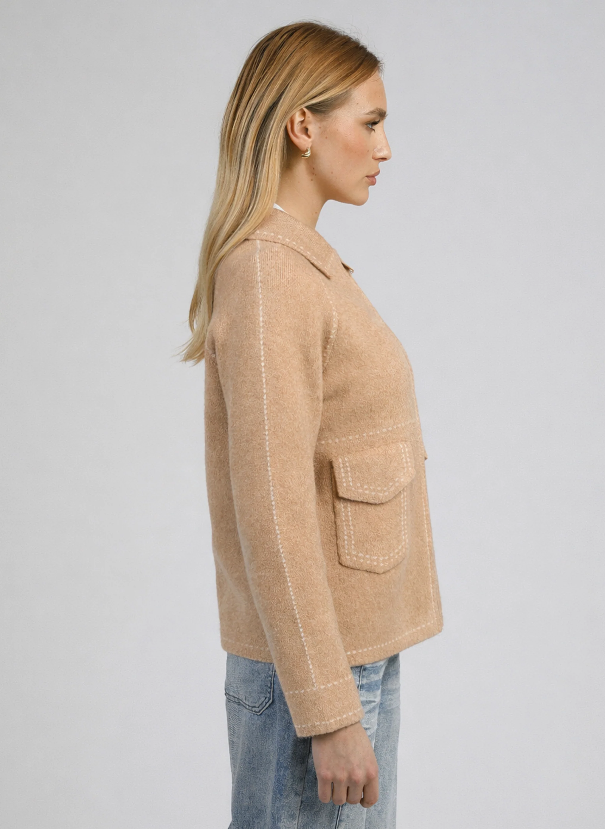 GILET NIBA beige - Image 3