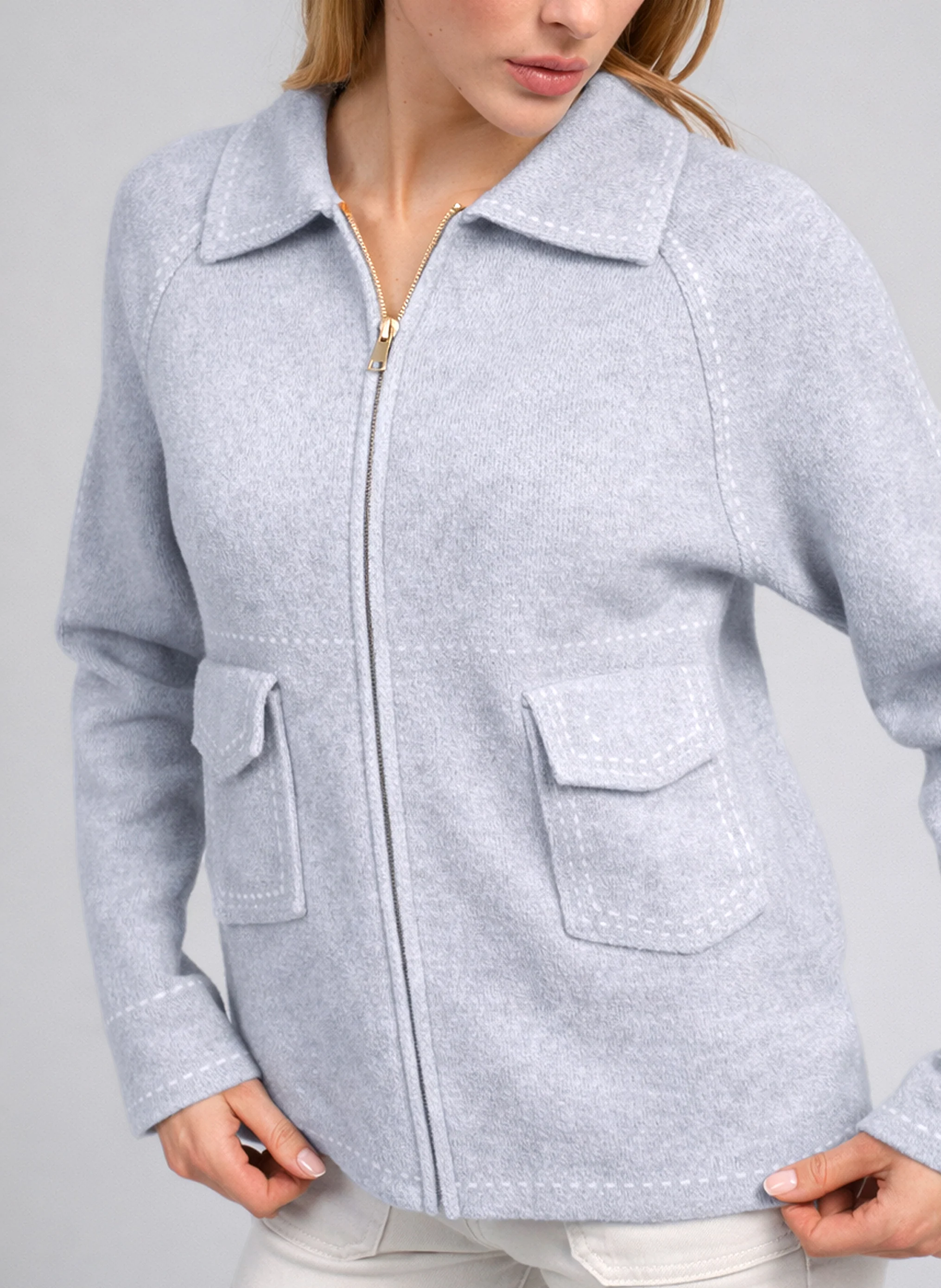 GILET NIBA gris - Image 2