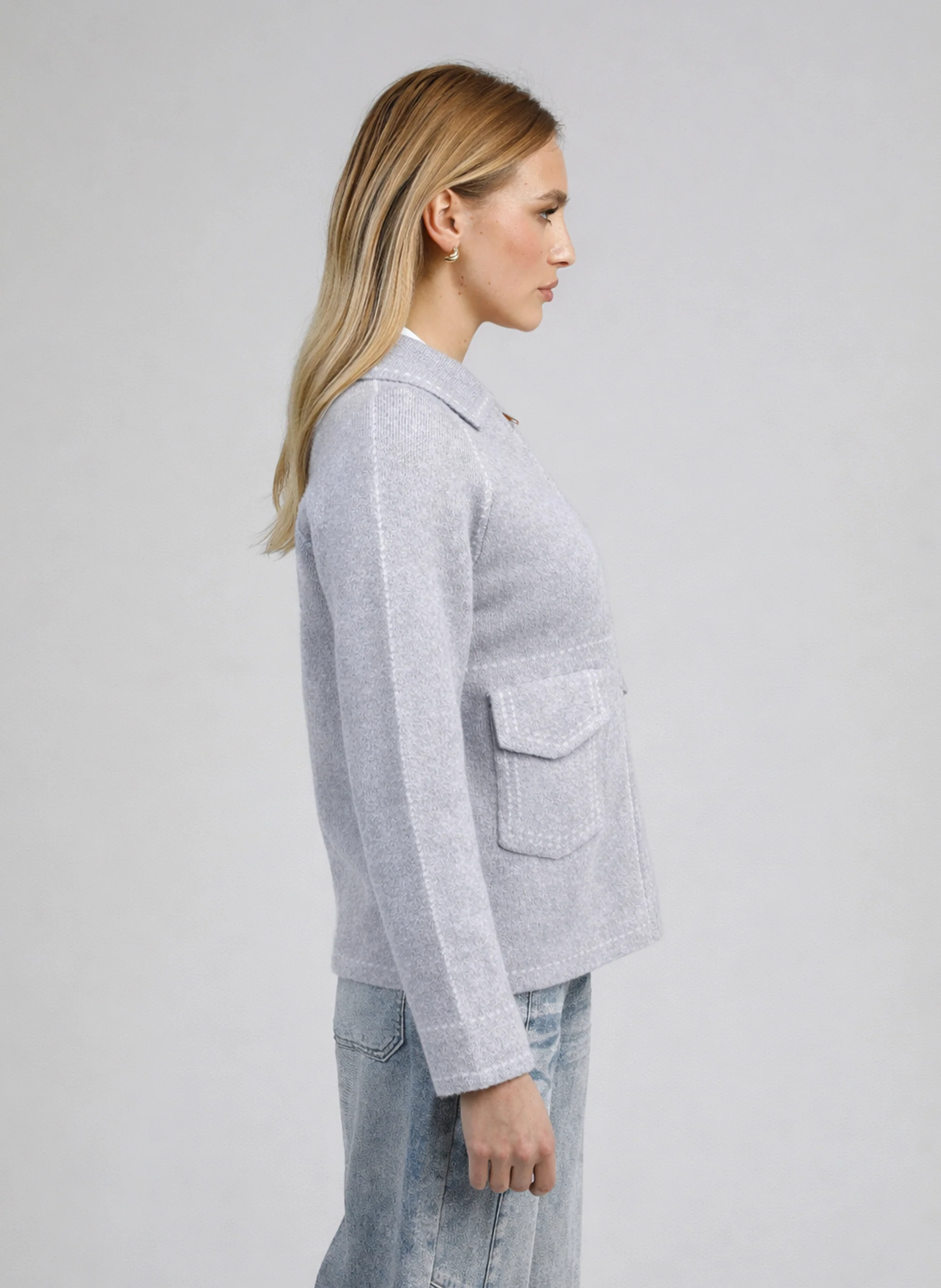 GILET NIBA gris - Image 3