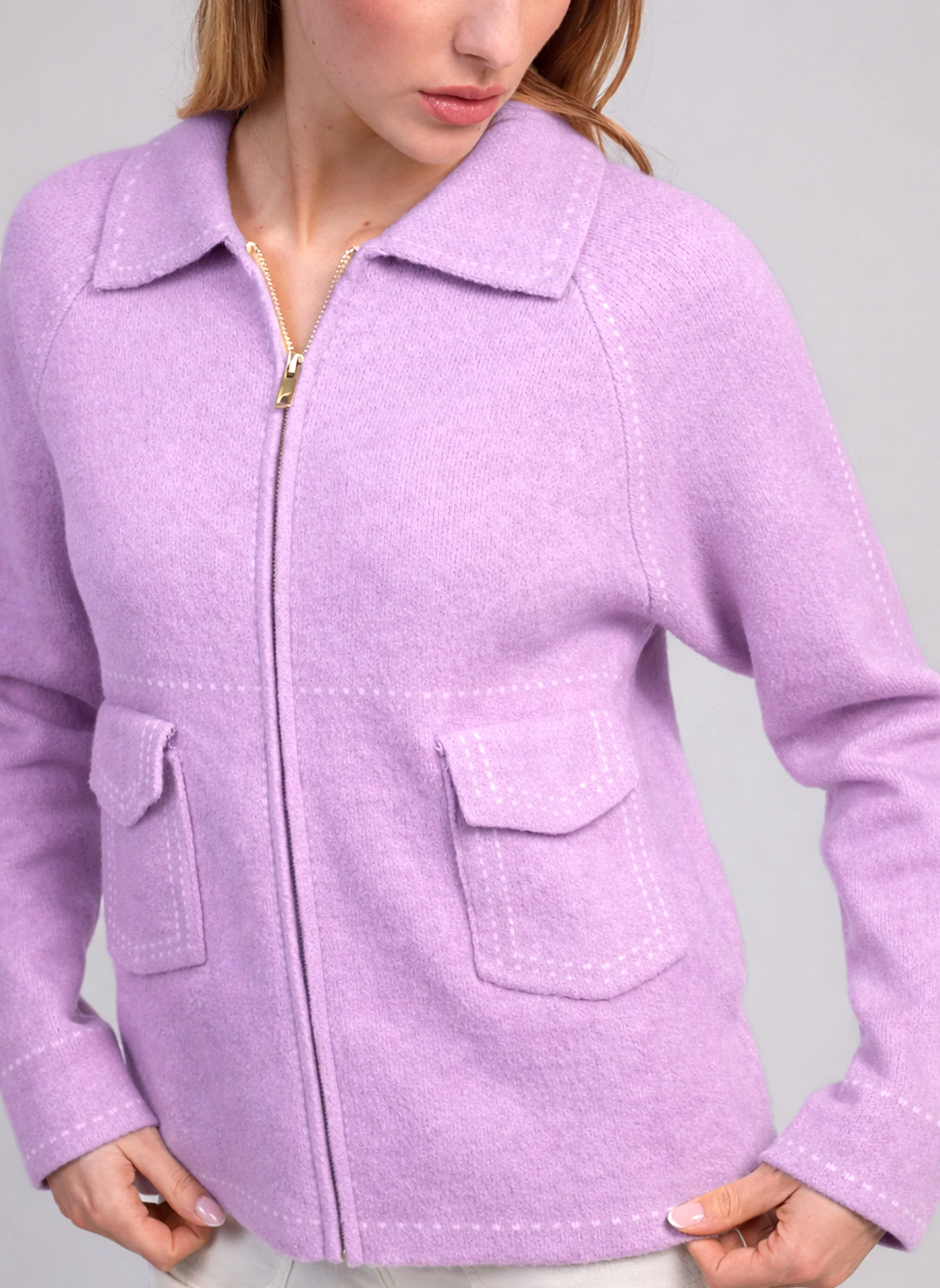 GILET NIBA lilas - Image 2
