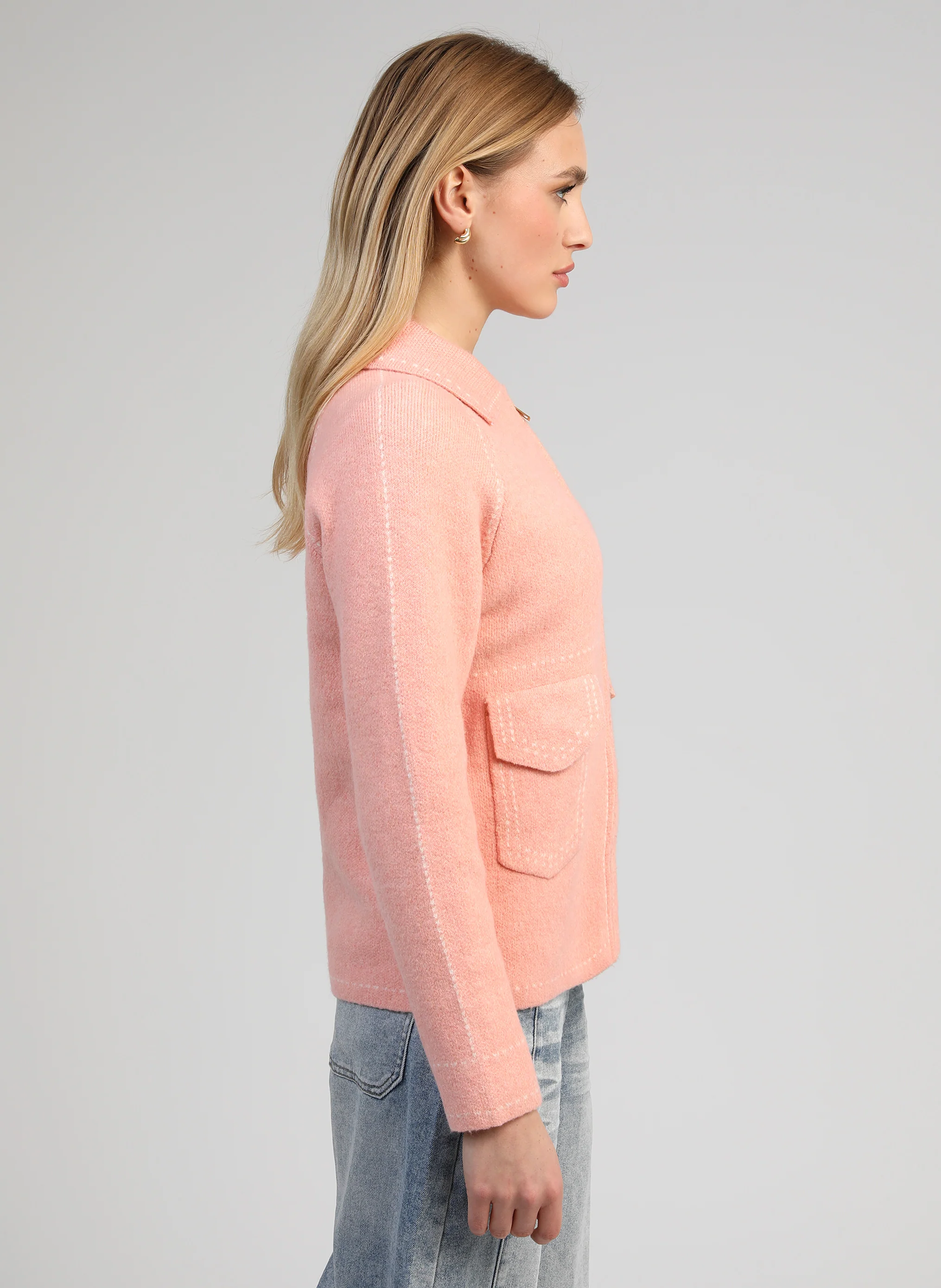 GILET NIBA peche - Image 3