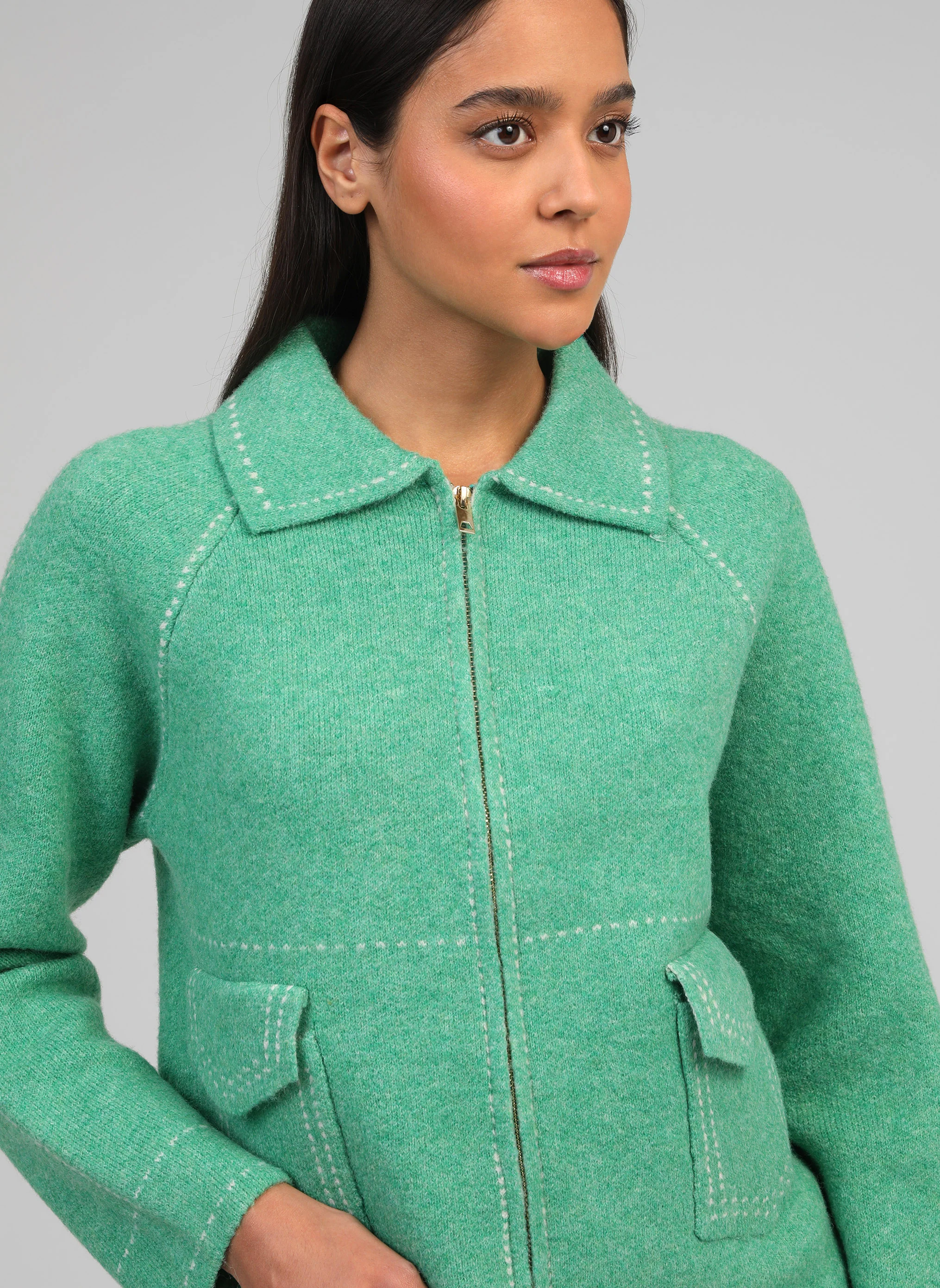 GILET NIBA pomme - Image 2