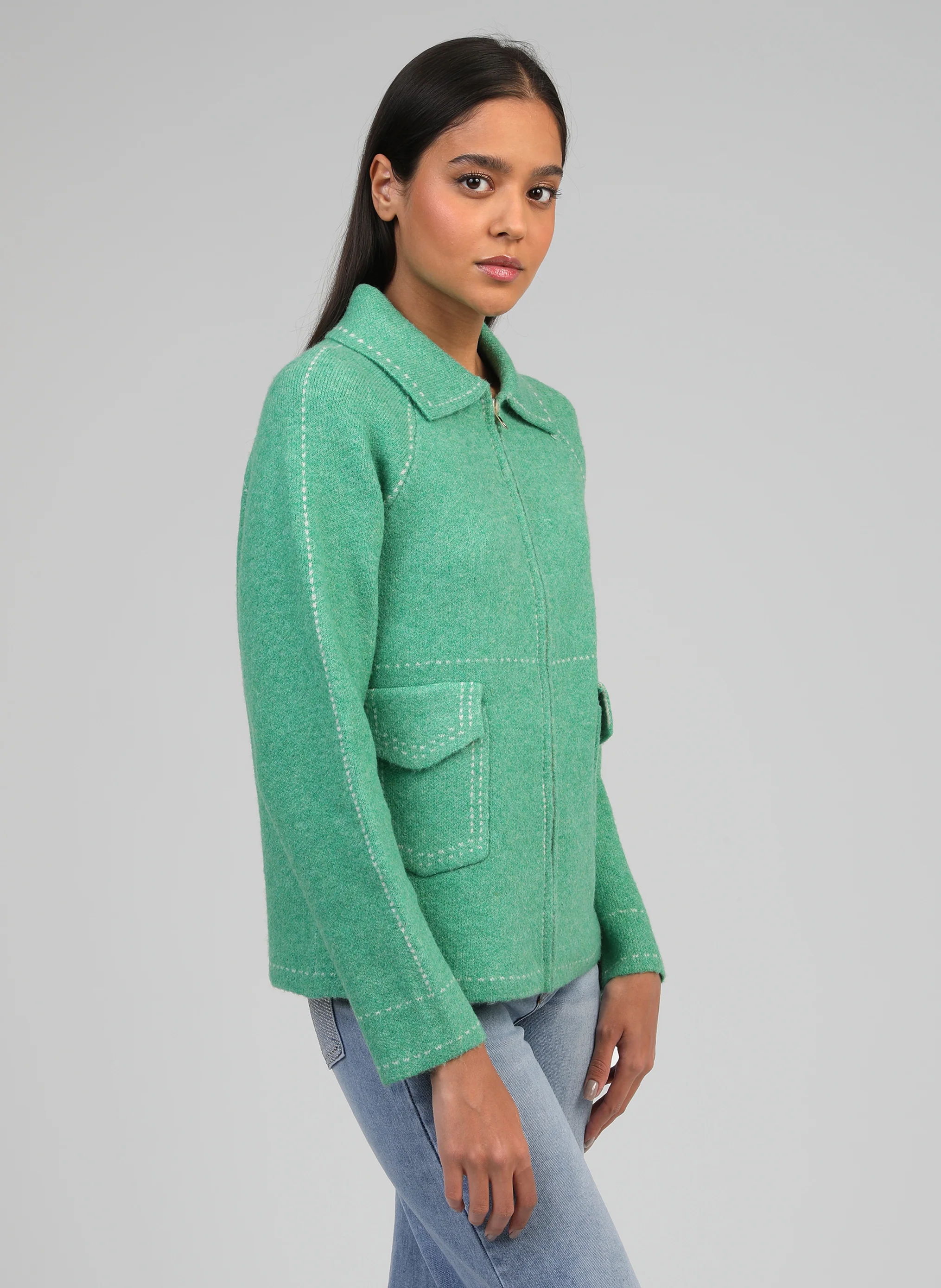 GILET NIBA pomme - Image 3