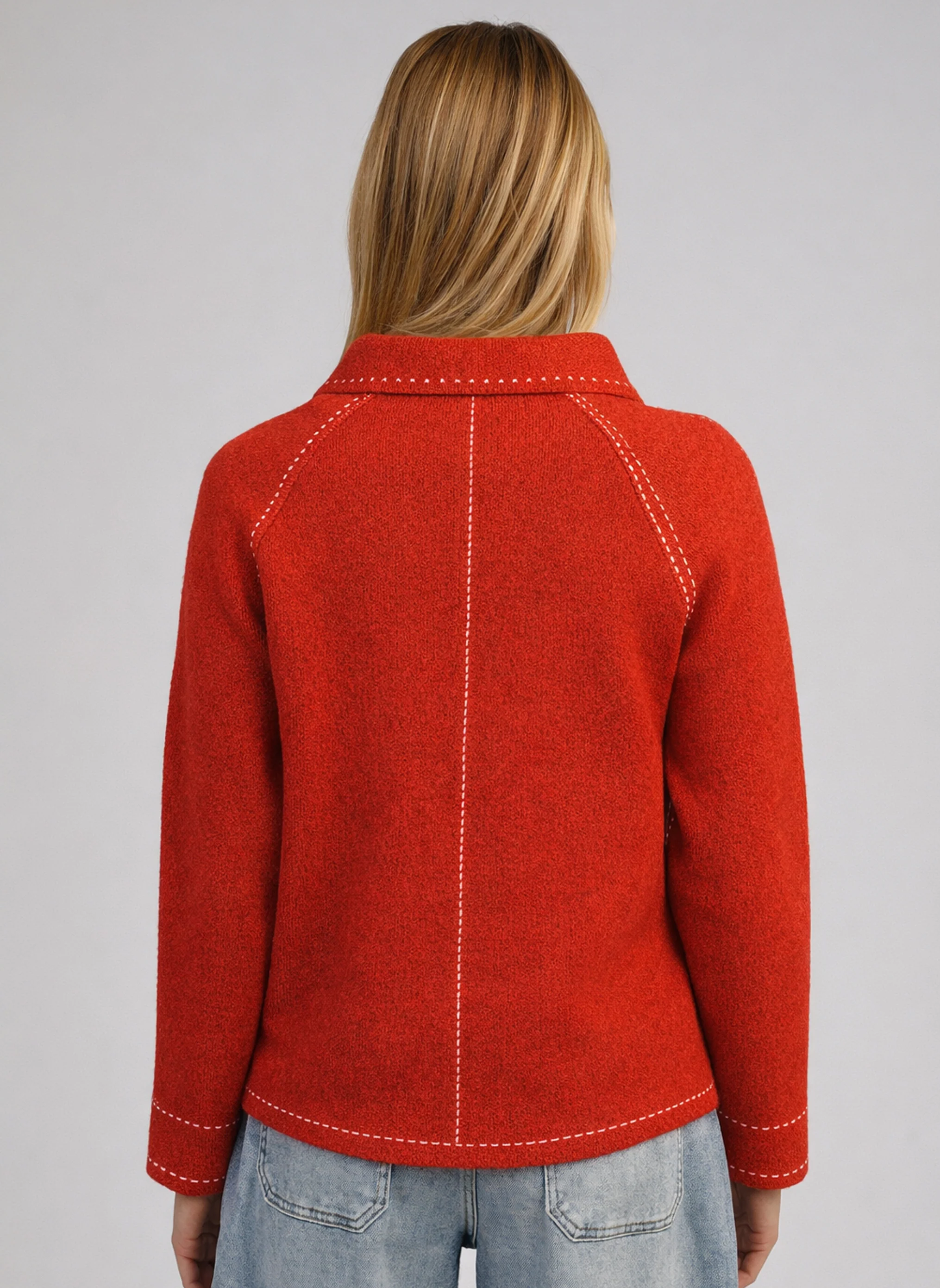 GILET NIBA rouge - Image 4