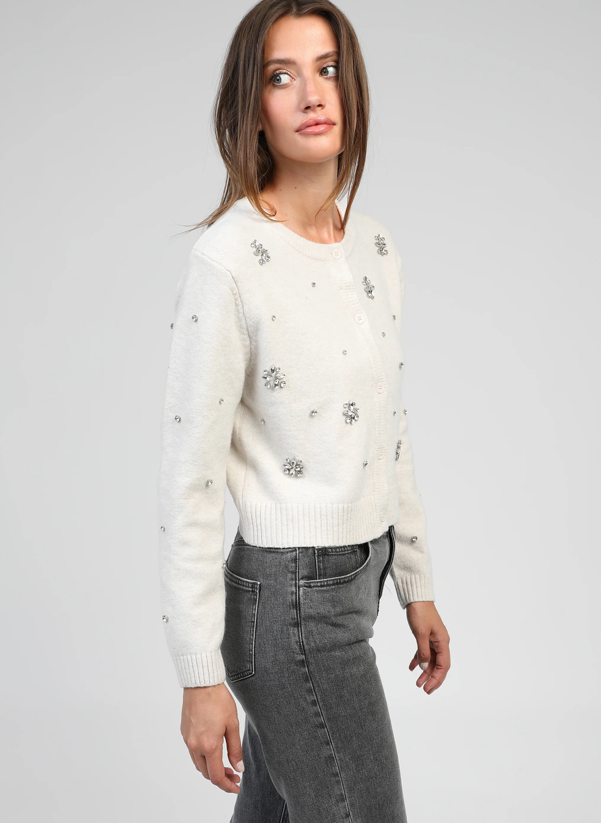 GILET NORINE ecru - Image 3