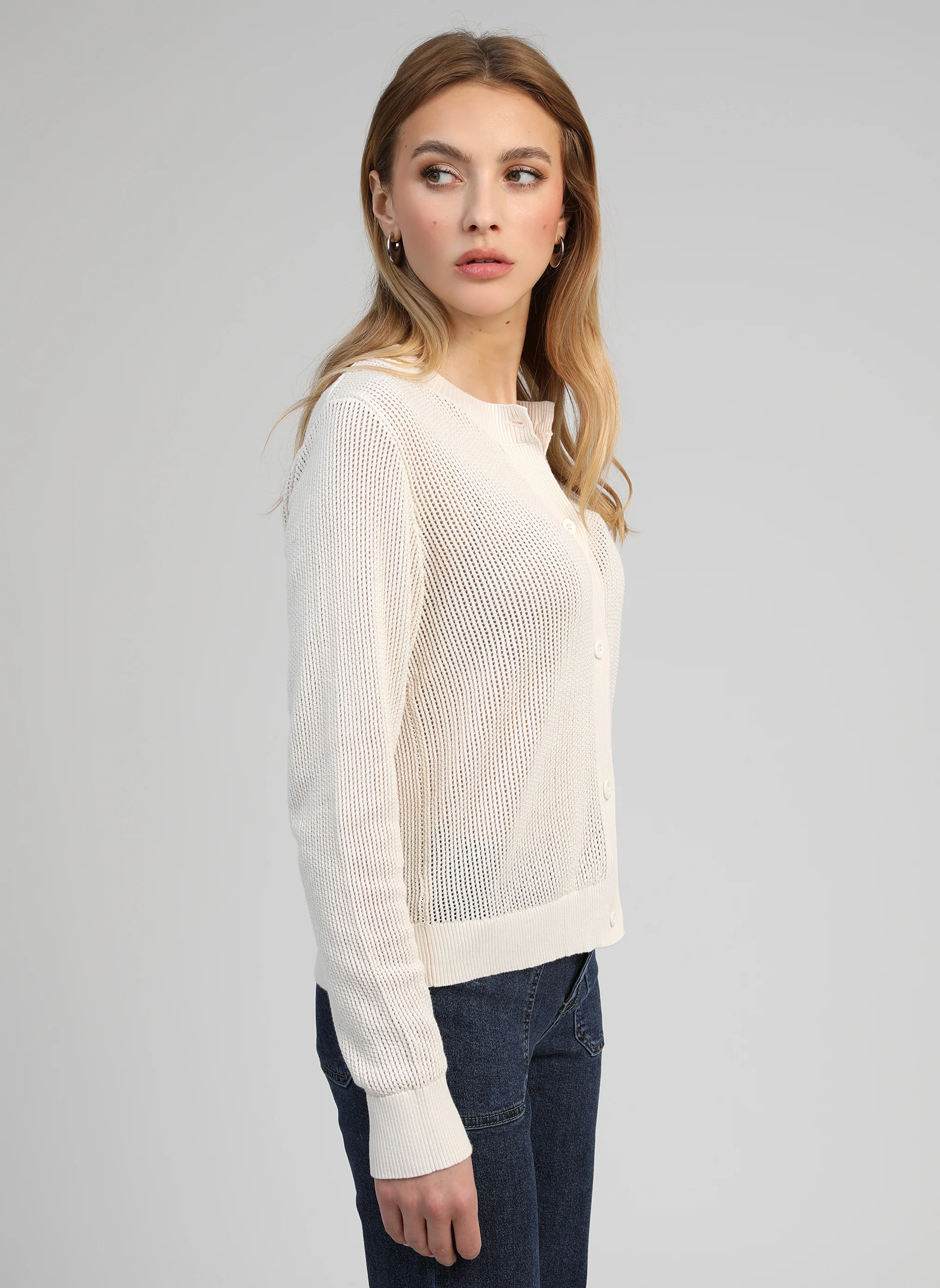 GILET VADIMA ecru - Image 3