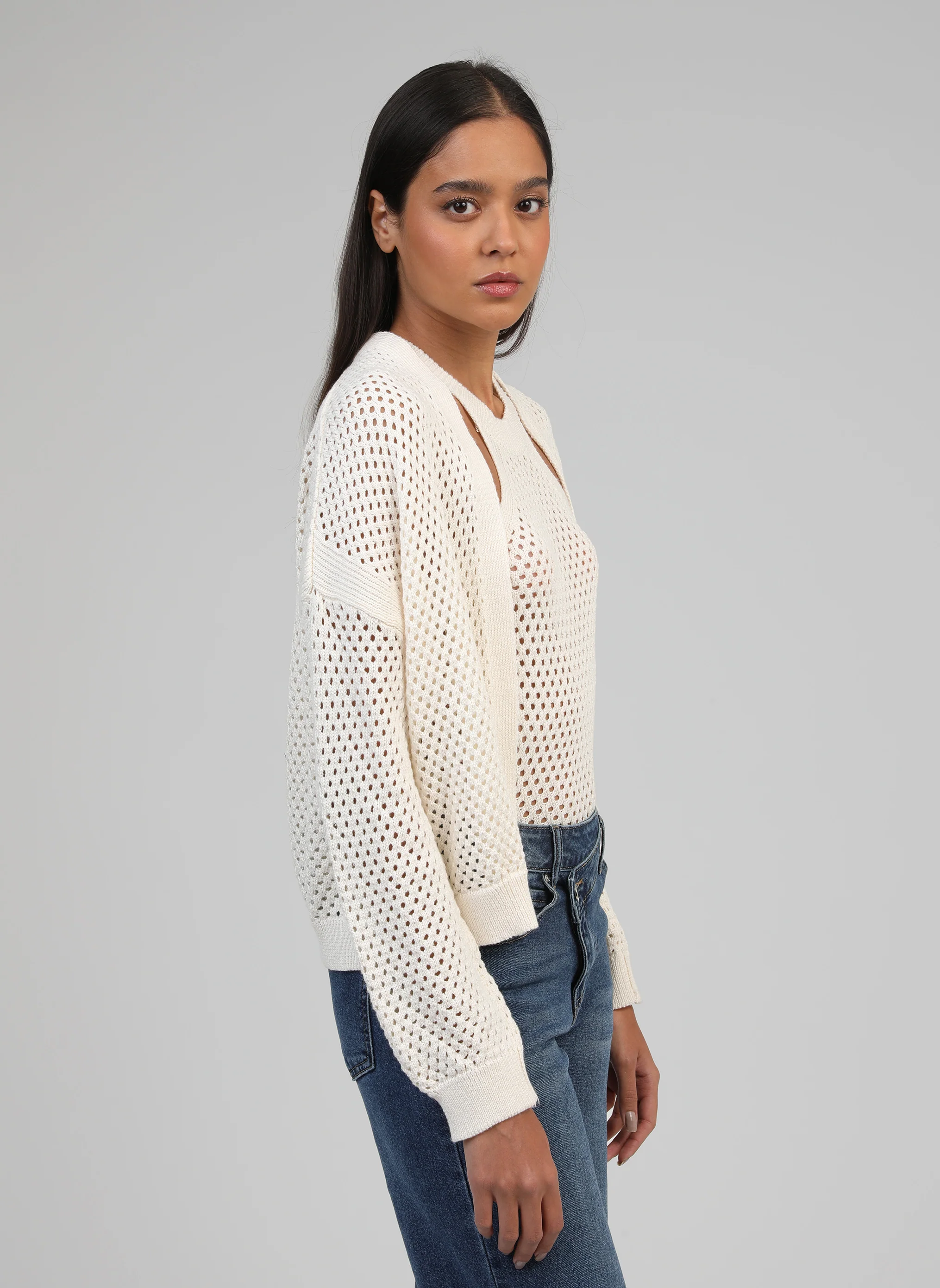 GILET VALERIO ecru - Image 3