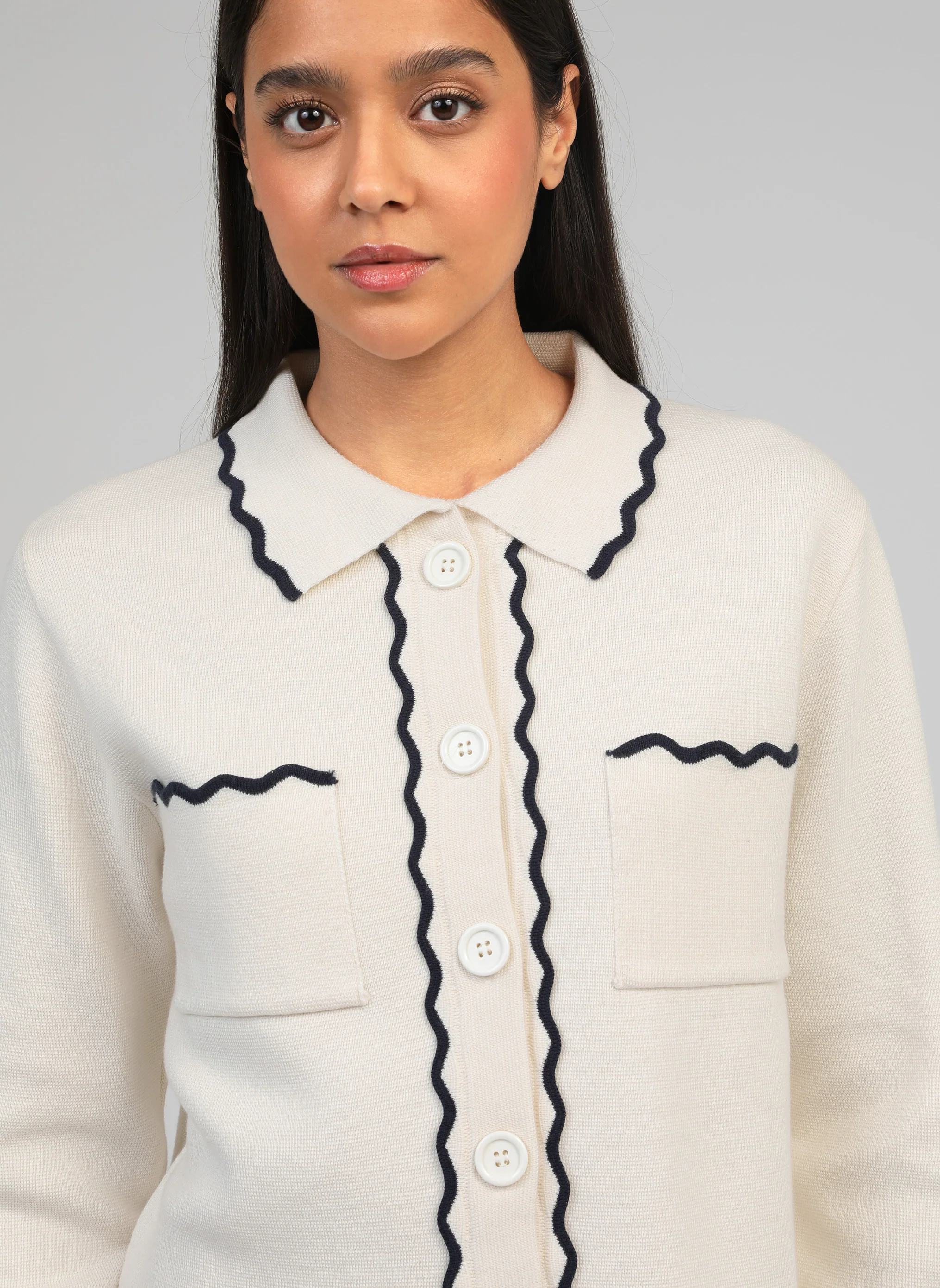 GILET VALIANO ecru - Image 2