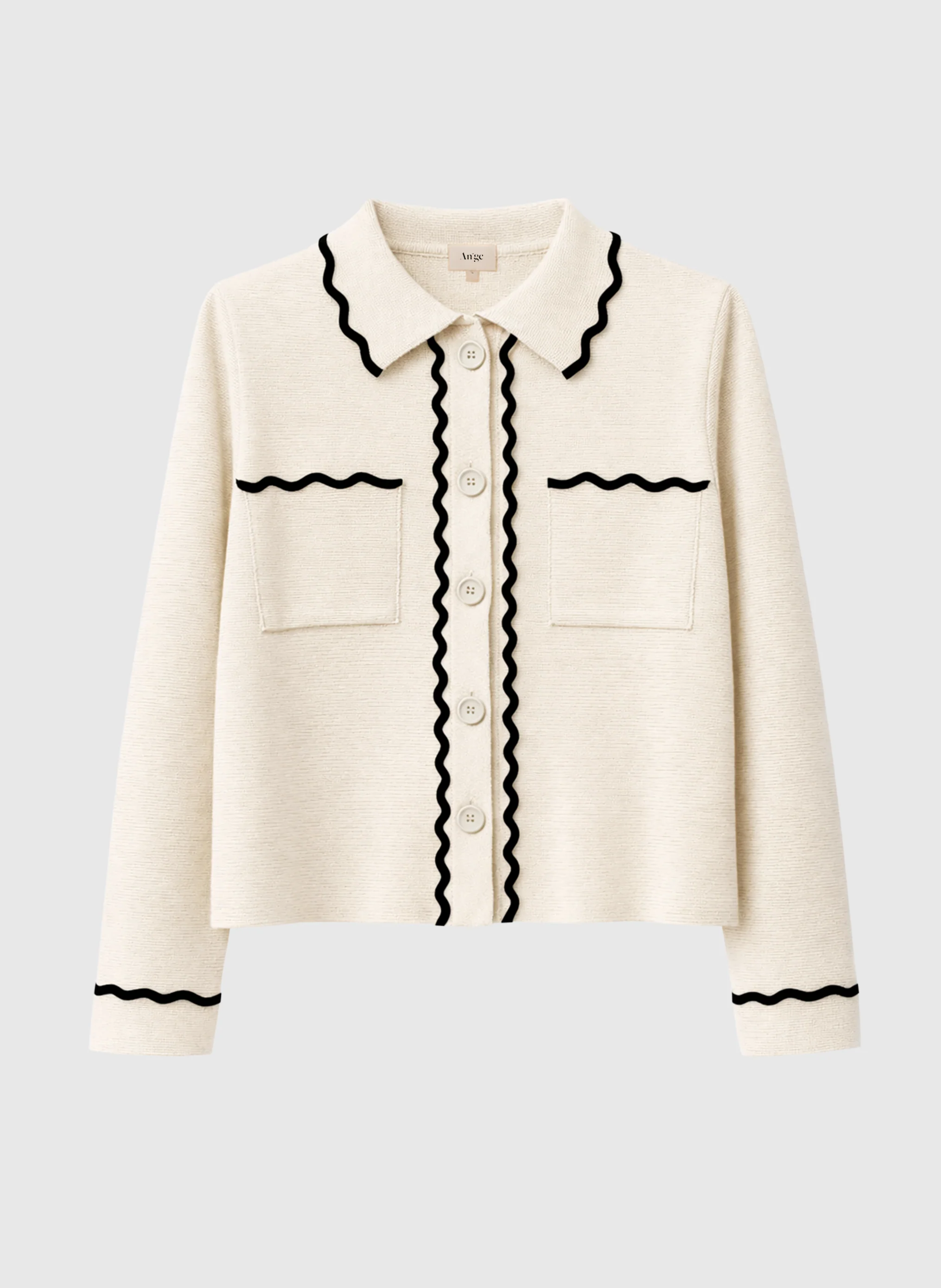 GILET VALIANO ecru - Image 5