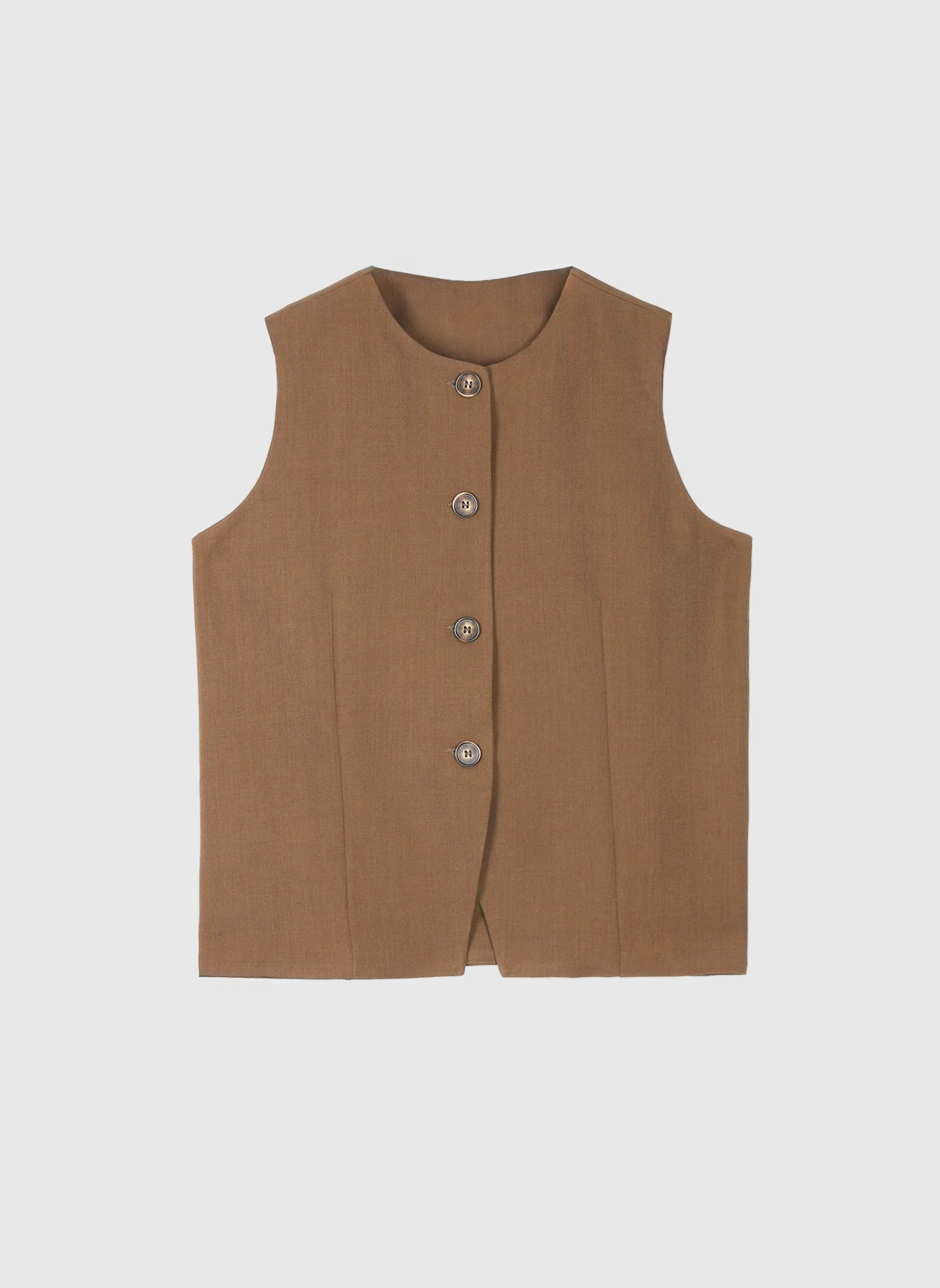 GILET DE COSTUME ZOLA camel - Image 6