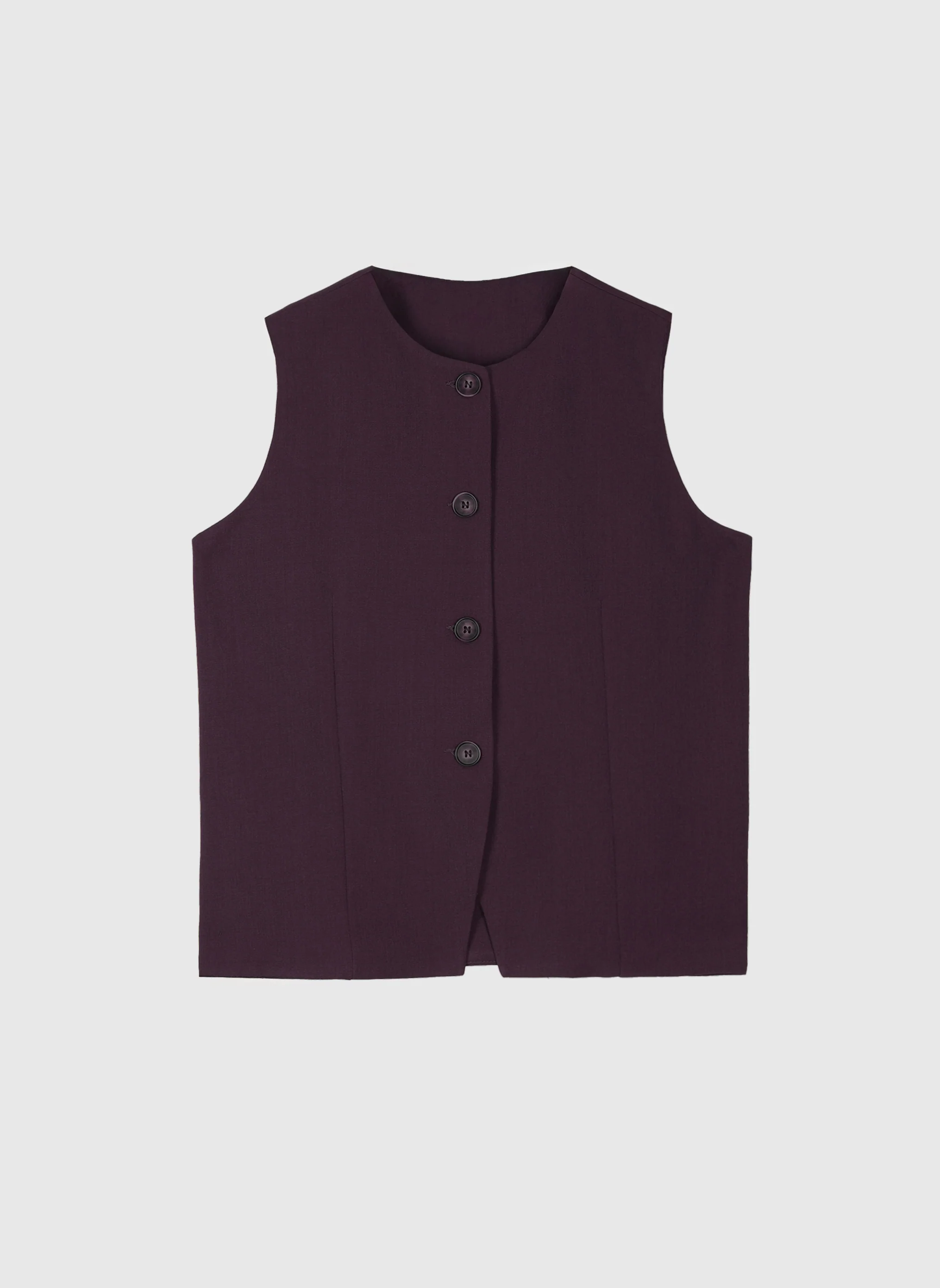 GILET DE COSTUME ZOLA wine - Image 6