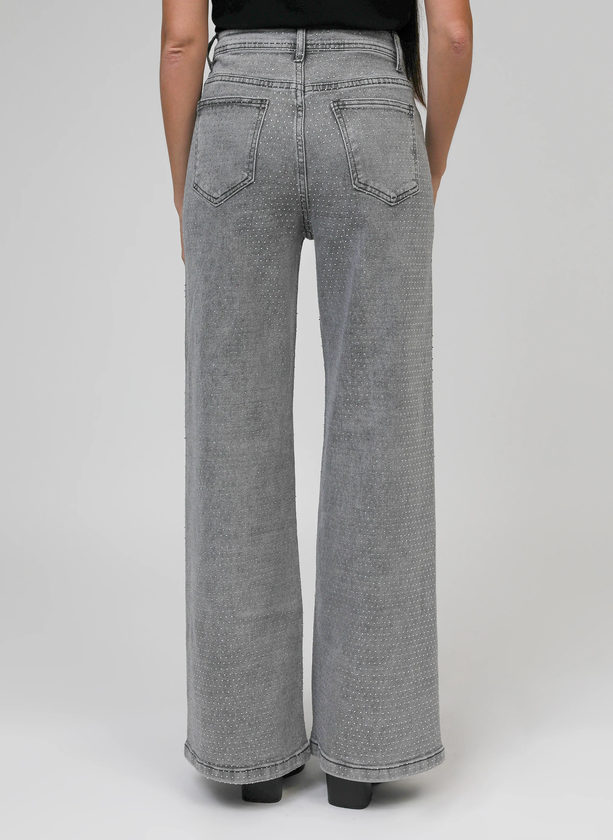 JEAN PAILLETTES gris - Image 7