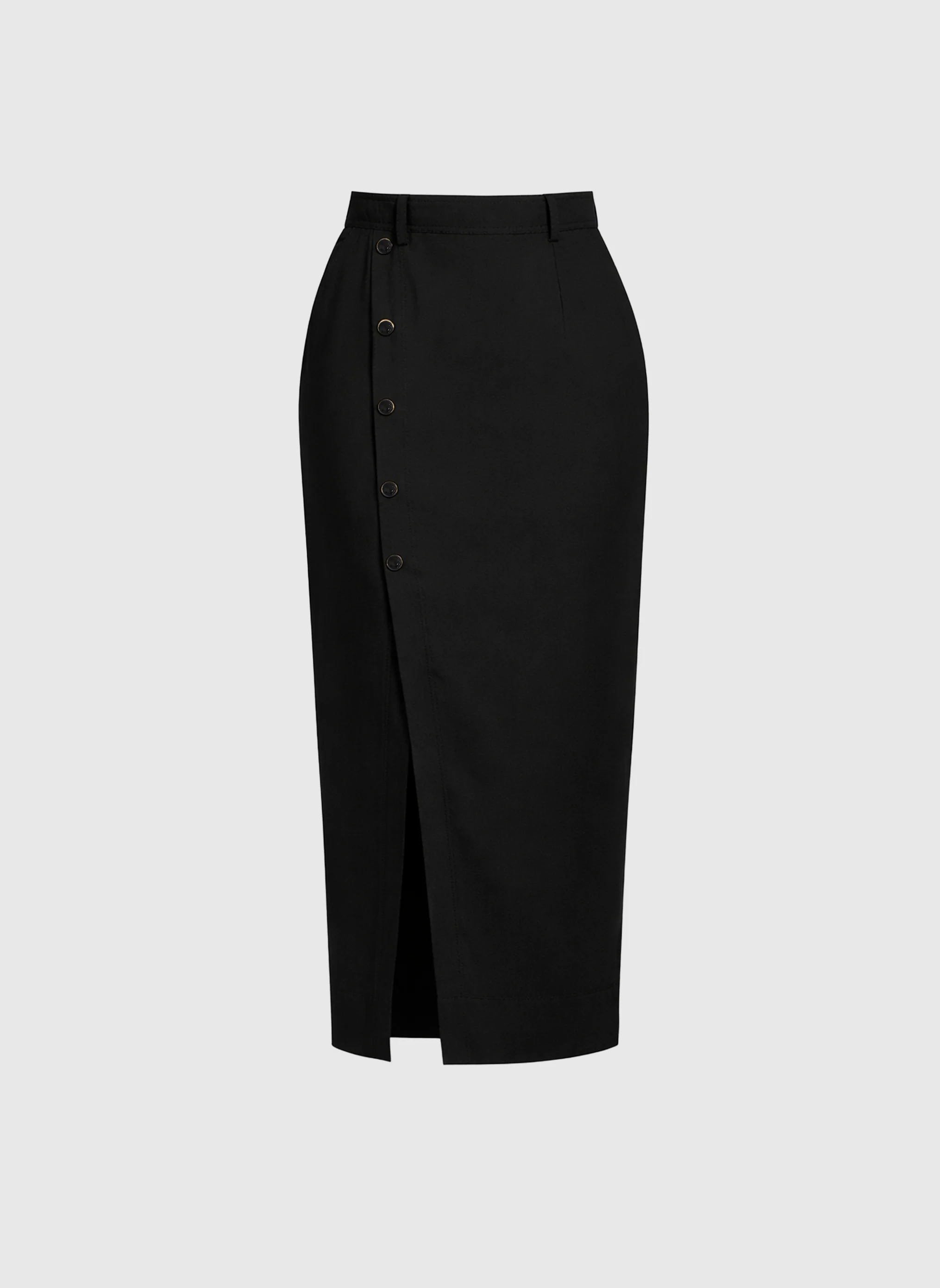 JUPE MIDI GAELLA noir