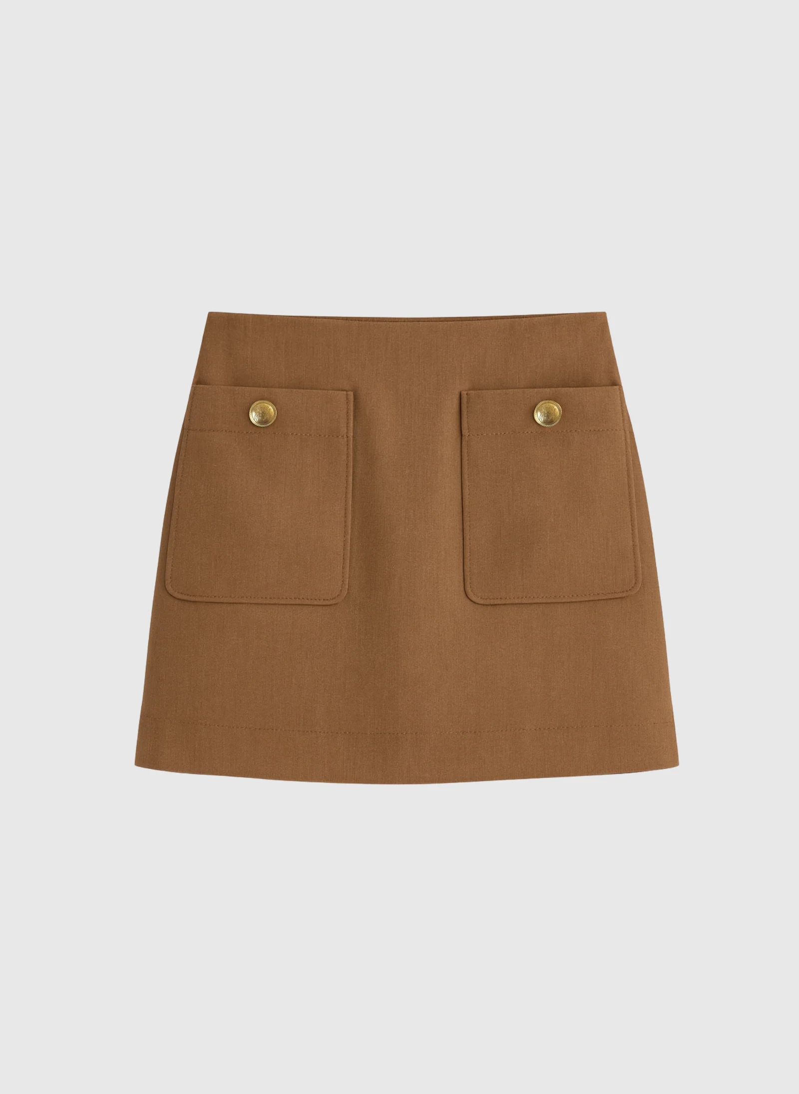 JUPE COURTE GILMA camel - Image 6