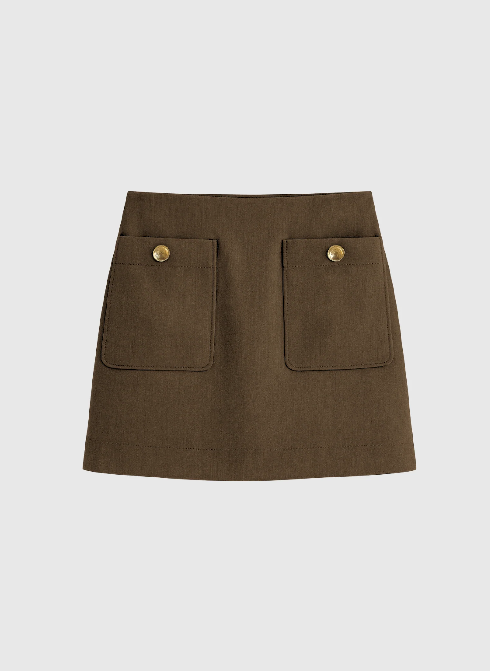 JUPE COURTE GILMA militaire